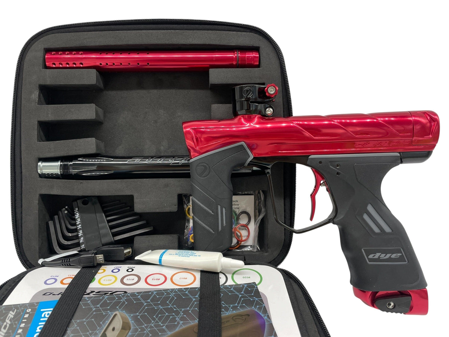 Used Dye DSR Pro Red/Black Paintball Gun Paintball Gun from CPXBrosPaintball Buy/Sell/Trade Paintball Markers, New Paintball Guns, Paintball Hoppers, Paintball Masks, and Hormesis Headbands