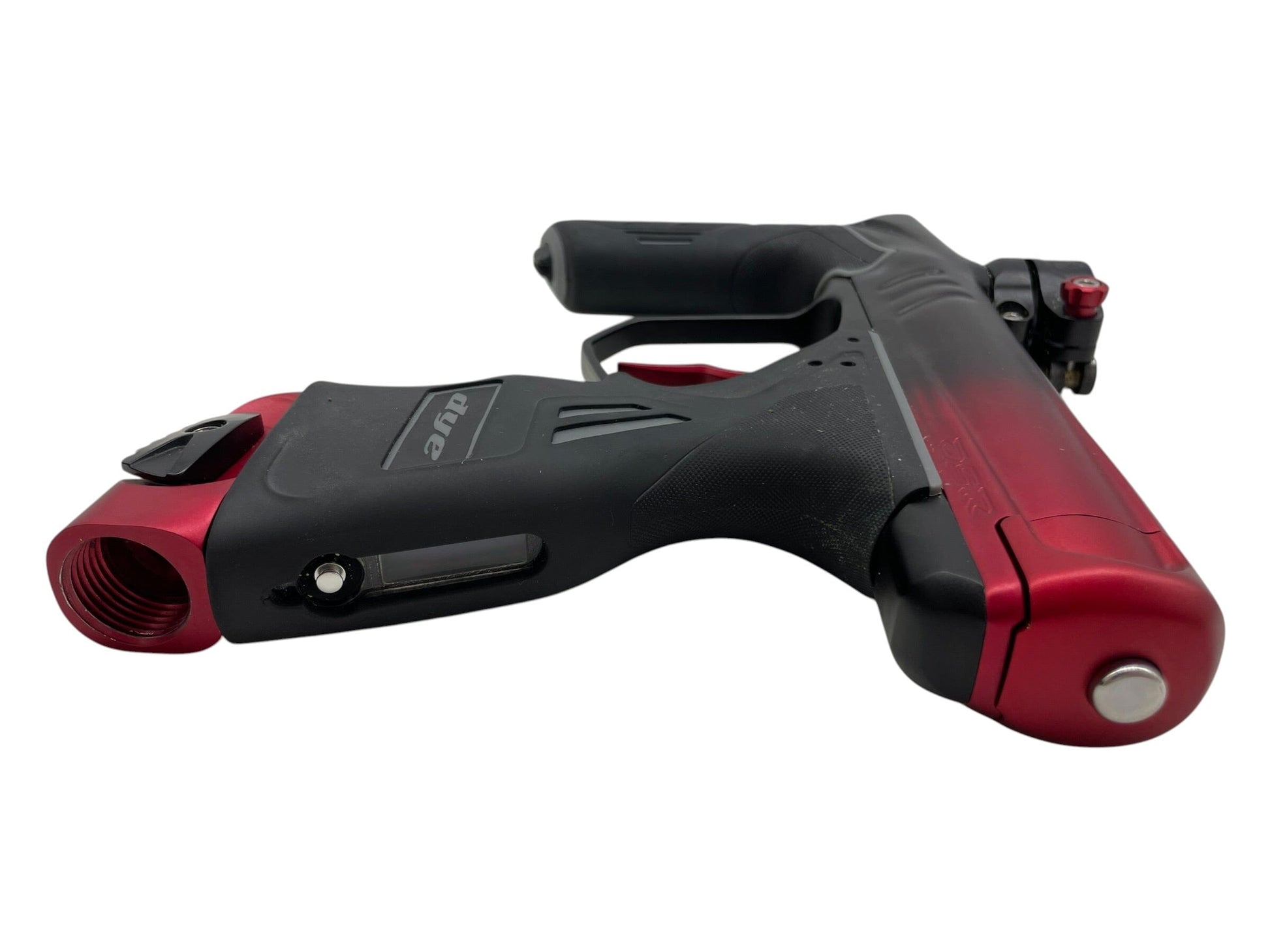 Used Dye Dsr+ Red to Black Fade Paintball Gun Paintball Gun from CPXBrosPaintball Buy/Sell/Trade Paintball Markers, New Paintball Guns, Paintball Hoppers, Paintball Masks, and Hormesis Headbands