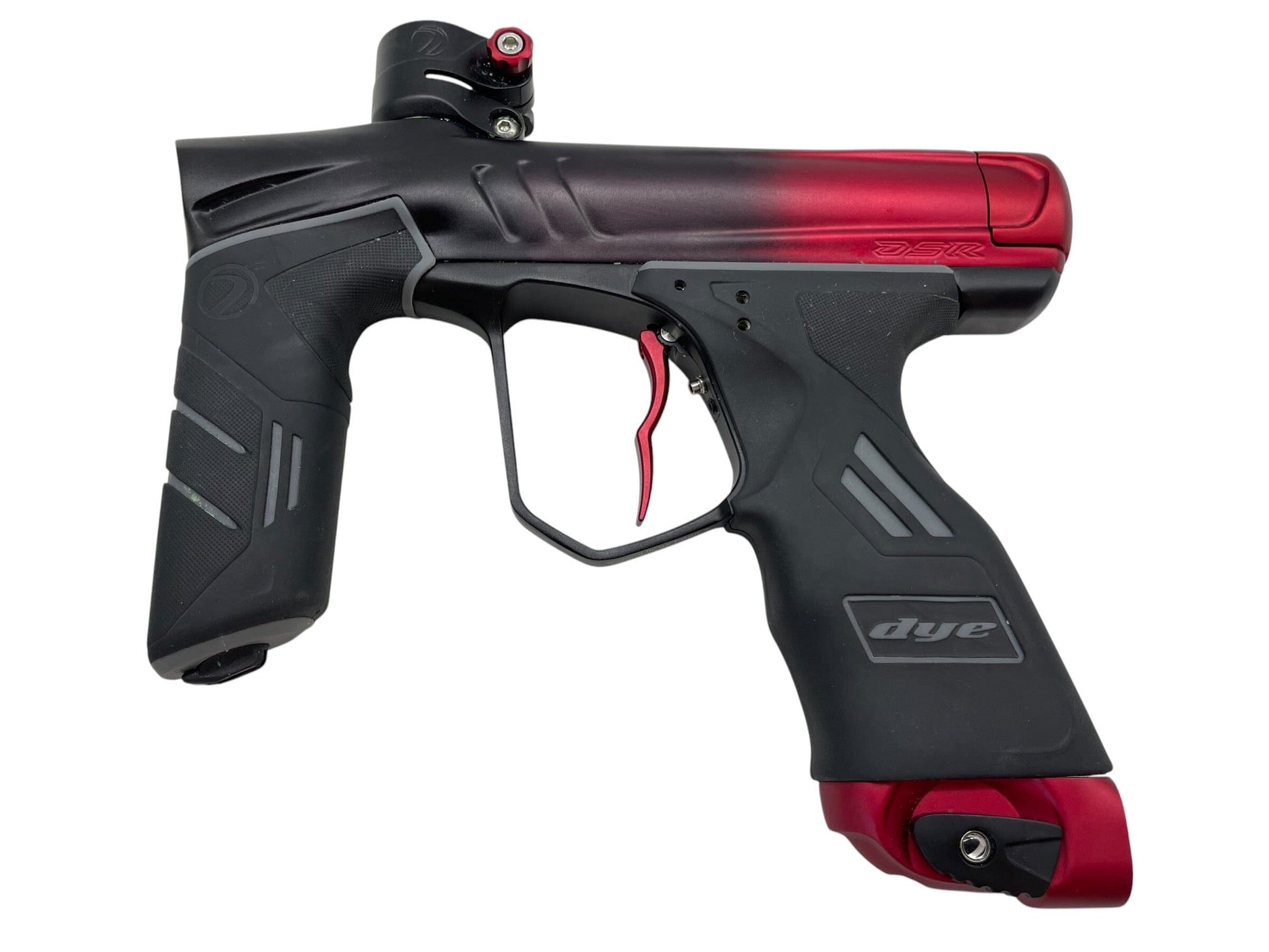 Used Dye Dsr+ Red to Black Fade Paintball Gun Paintball Gun from CPXBrosPaintball Buy/Sell/Trade Paintball Markers, New Paintball Guns, Paintball Hoppers, Paintball Masks, and Hormesis Headbands