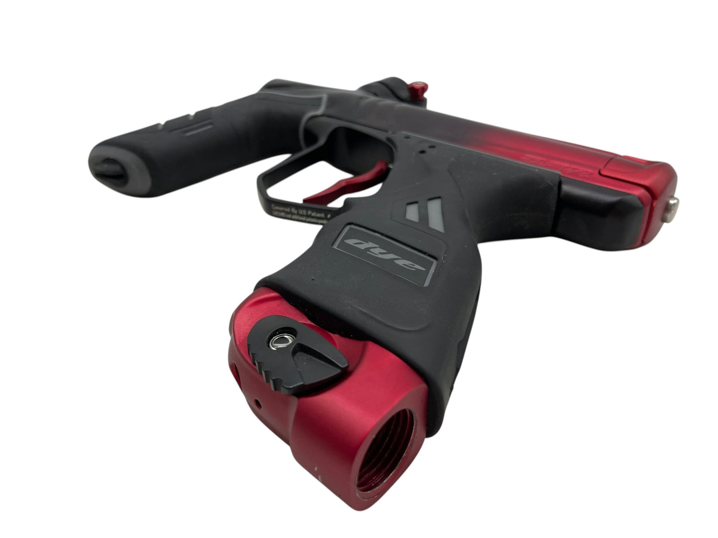 Used Dye Dsr+ Red to Black Fade Paintball Gun Paintball Gun from CPXBrosPaintball Buy/Sell/Trade Paintball Markers, New Paintball Guns, Paintball Hoppers, Paintball Masks, and Hormesis Headbands