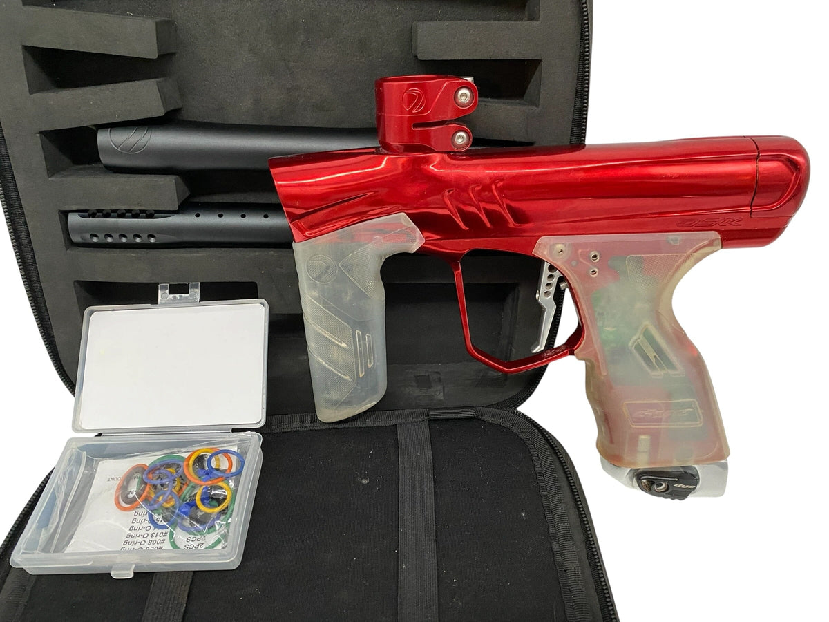 Used Dye Dsr+ Red/Black Paintball Gun Paintball Gun from CPXBrosPaintball Buy/Sell/Trade Paintball Markers, New Paintball Guns, Paintball Hoppers, Paintball Masks, and Hormesis Headbands