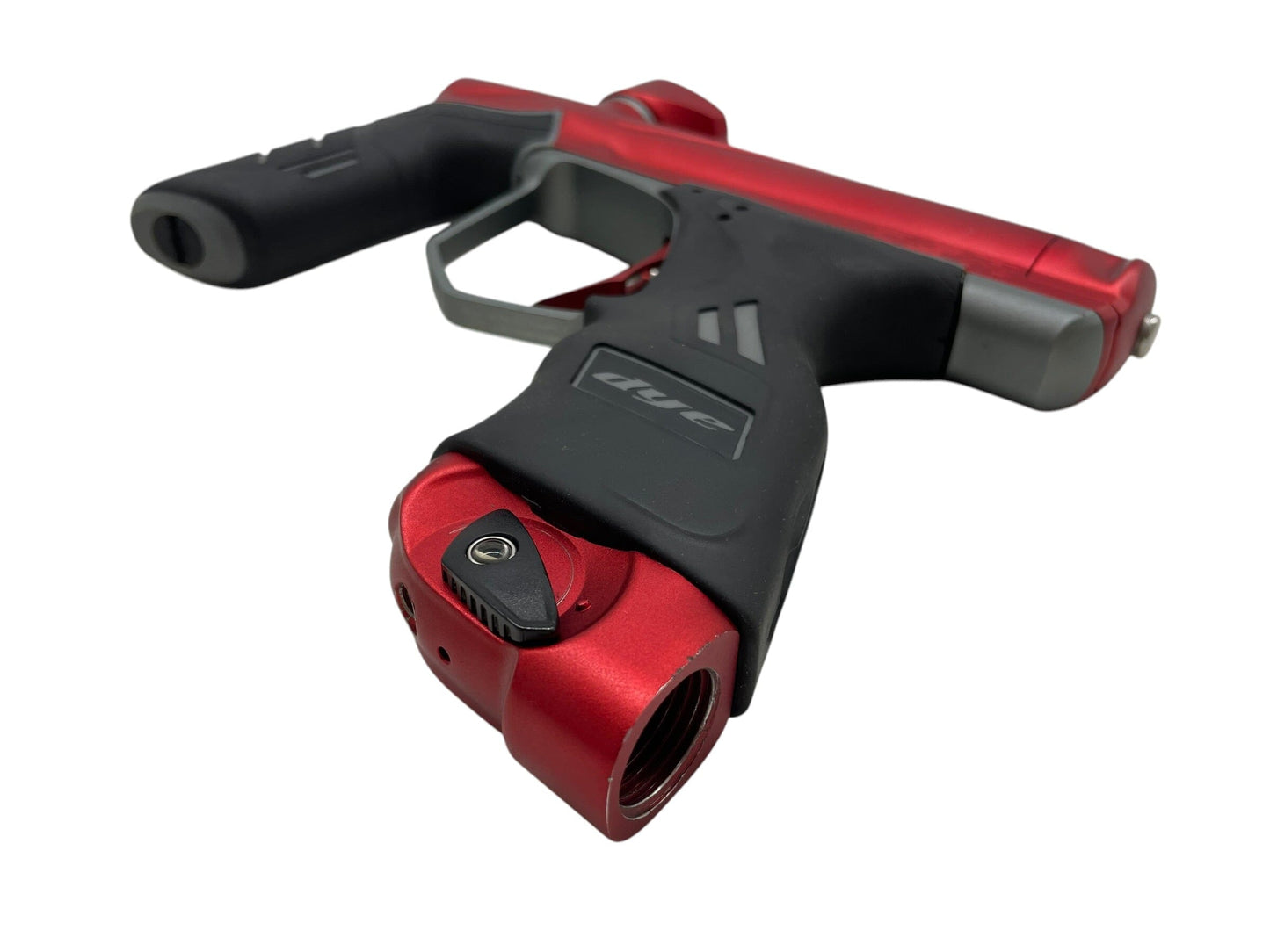 Used Dye DSR Red/Grey Gen 1 Paintball Gun Paintball Gun from CPXBrosPaintball Buy/Sell/Trade Paintball Markers, New Paintball Guns, Paintball Hoppers, Paintball Masks, and Hormesis Headbands