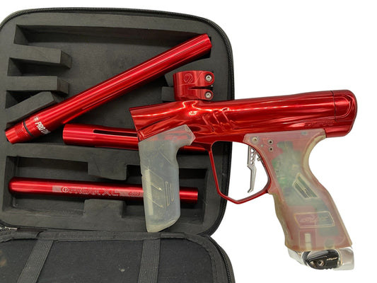 Used Dye Dsr+ Red/Silver Paintball Gun Paintball Gun from CPXBrosPaintball Buy/Sell/Trade Paintball Markers, New Paintball Guns, Paintball Hoppers, Paintball Masks, and Hormesis Headbands