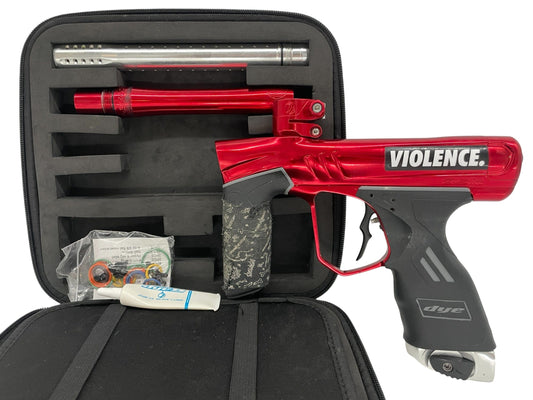 Used Dye Dsr+ Red/Silver Paintball Gun W/ IM PRO KIT Paintball Gun from CPXBrosPaintball Buy/Sell/Trade Paintball Markers, New Paintball Guns, Paintball Hoppers, Paintball Masks, and Hormesis Headbands