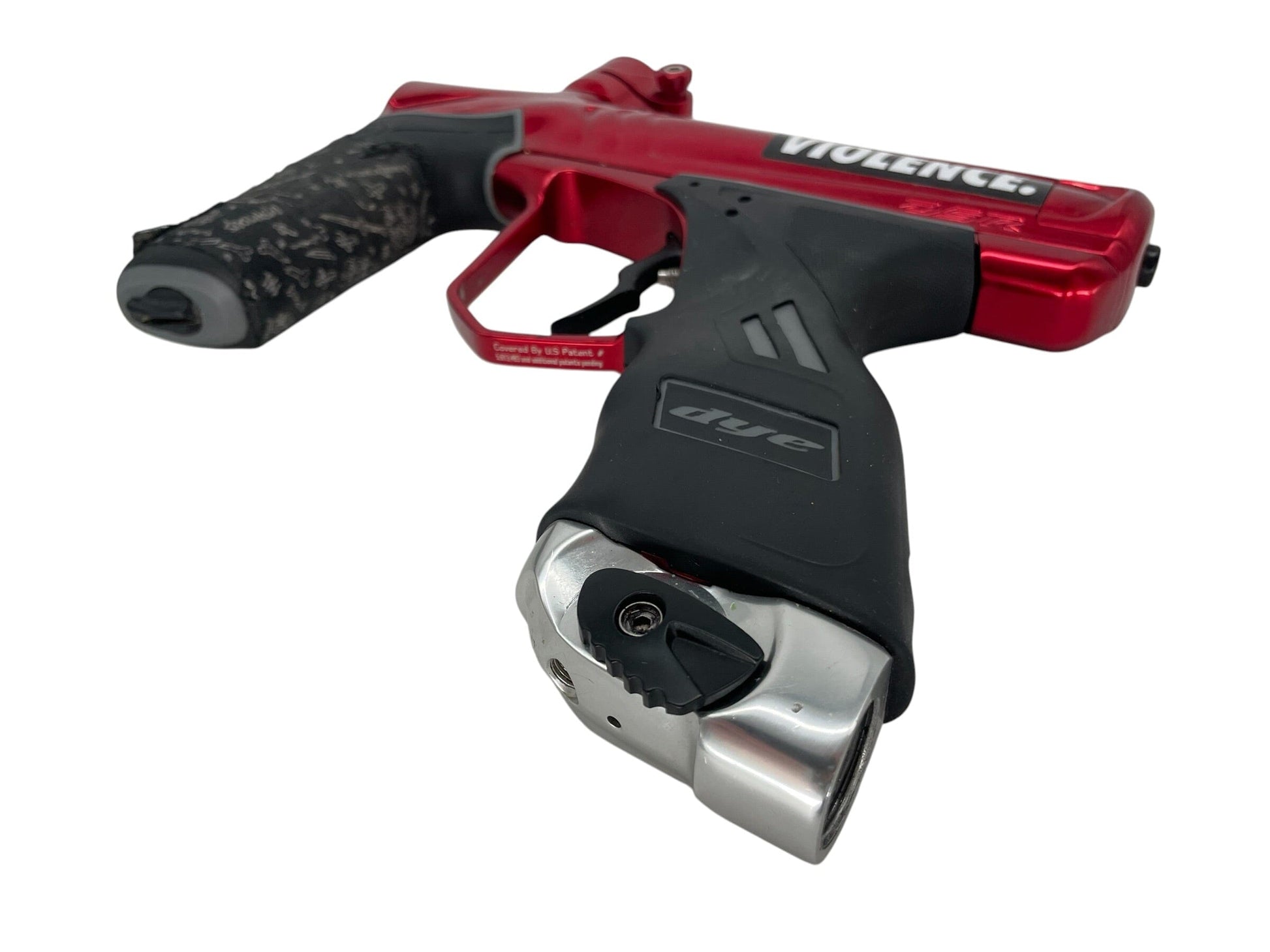 Used Dye Dsr+ Red/Silver Paintball Gun W/ IM PRO KIT Paintball Gun from CPXBrosPaintball Buy/Sell/Trade Paintball Markers, New Paintball Guns, Paintball Hoppers, Paintball Masks, and Hormesis Headbands