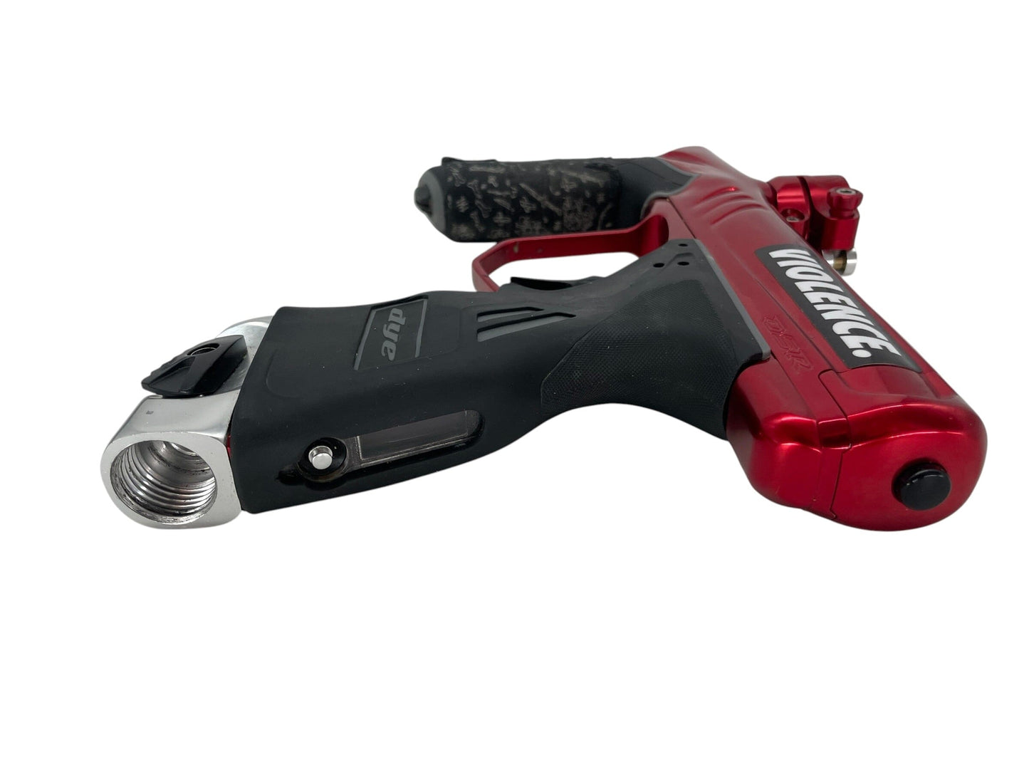 Used Dye Dsr+ Red/Silver Paintball Gun W/ IM PRO KIT Paintball Gun from CPXBrosPaintball Buy/Sell/Trade Paintball Markers, New Paintball Guns, Paintball Hoppers, Paintball Masks, and Hormesis Headbands