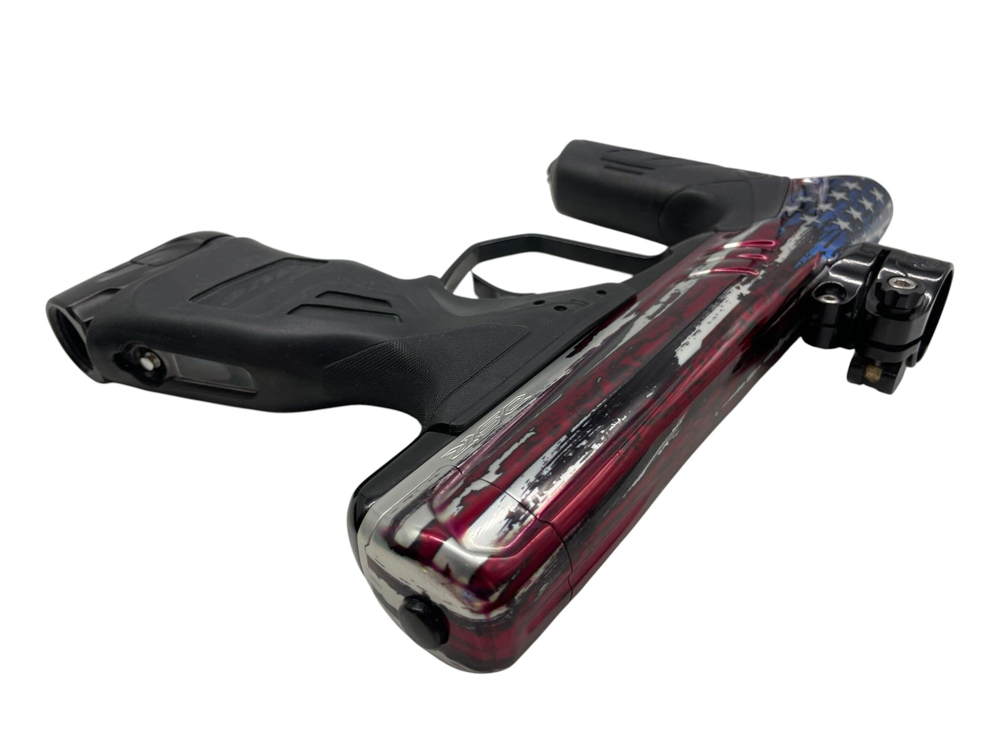 Used Dye Dsr+ Stars and Stripes Paintball Gun Paintball Gun from CPXBrosPaintball Buy/Sell/Trade Paintball Markers, New Paintball Guns, Paintball Hoppers, Paintball Masks, and Hormesis Headbands