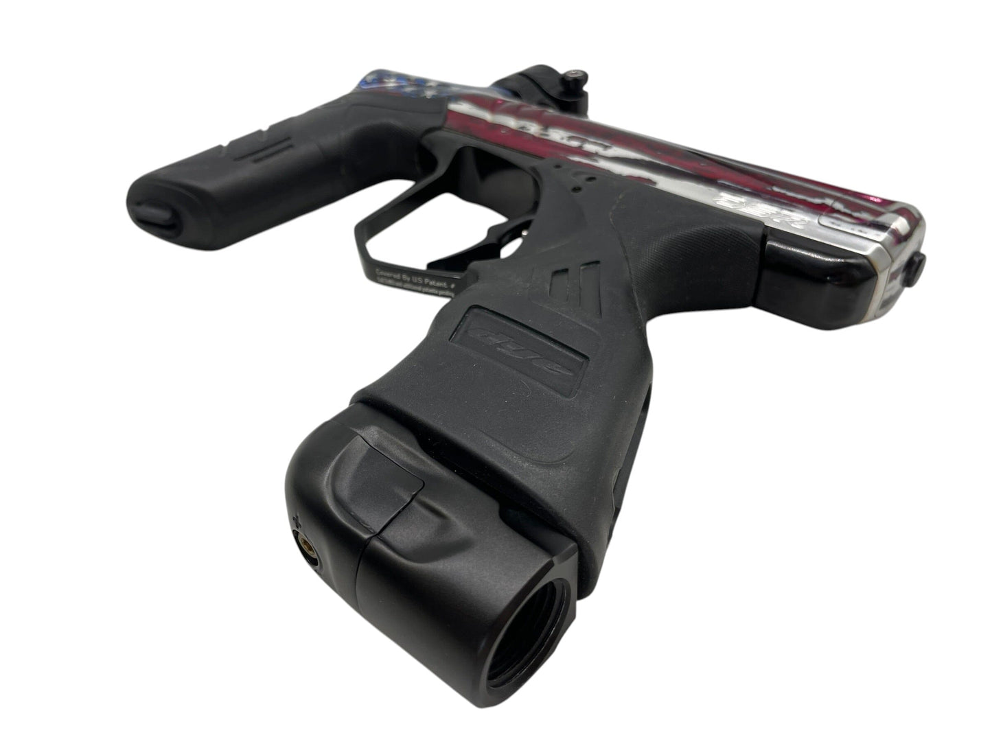 Used Dye Dsr+ Stars and Stripes Paintball Gun Paintball Gun from CPXBrosPaintball Buy/Sell/Trade Paintball Markers, New Paintball Guns, Paintball Hoppers, Paintball Masks, and Hormesis Headbands