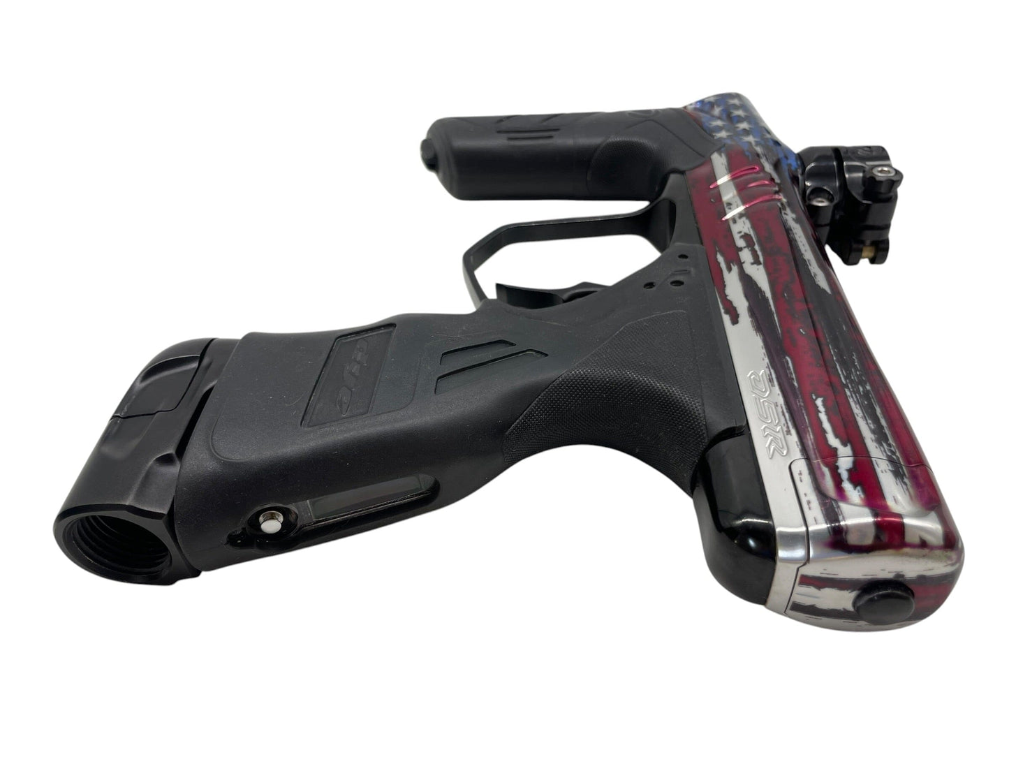 Used Dye Dsr+ Stars and Stripes Paintball Gun Paintball Gun from CPXBrosPaintball Buy/Sell/Trade Paintball Markers, New Paintball Guns, Paintball Hoppers, Paintball Masks, and Hormesis Headbands