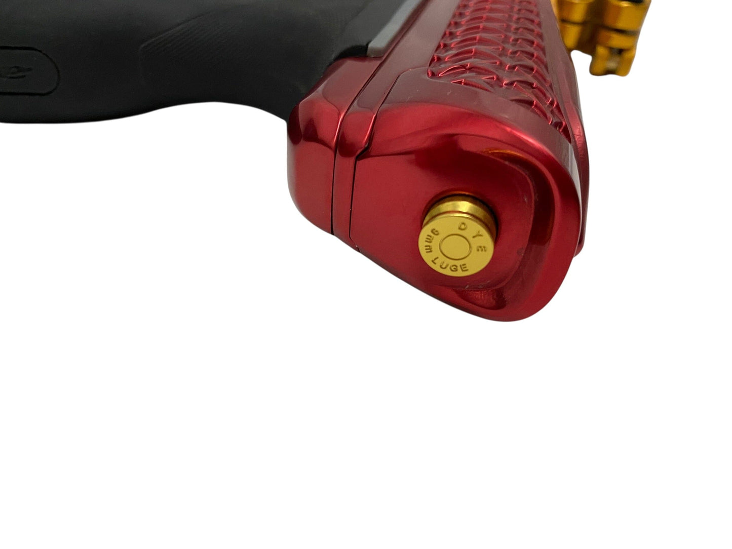 Used Dye Dsr+ Trix Paintball Gun with Mech Frame Yellow/Red Fade Paintball Gun from CPXBrosPaintball Buy/Sell/Trade Paintball Markers, New Paintball Guns, Paintball Hoppers, Paintball Masks, and Hormesis Headbands