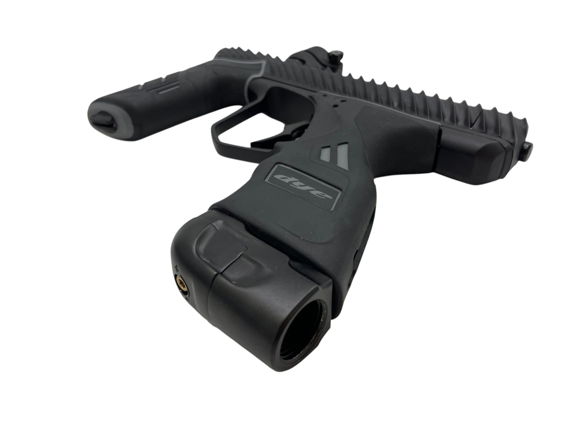 Used Dye DSR+ TWISTER Dust Black W/ Slaps2 Paintball Gun Paintball Gun from CPXBrosPaintball Buy/Sell/Trade Paintball Markers, New Paintball Guns, Paintball Hoppers, Paintball Masks, and Hormesis Headbands