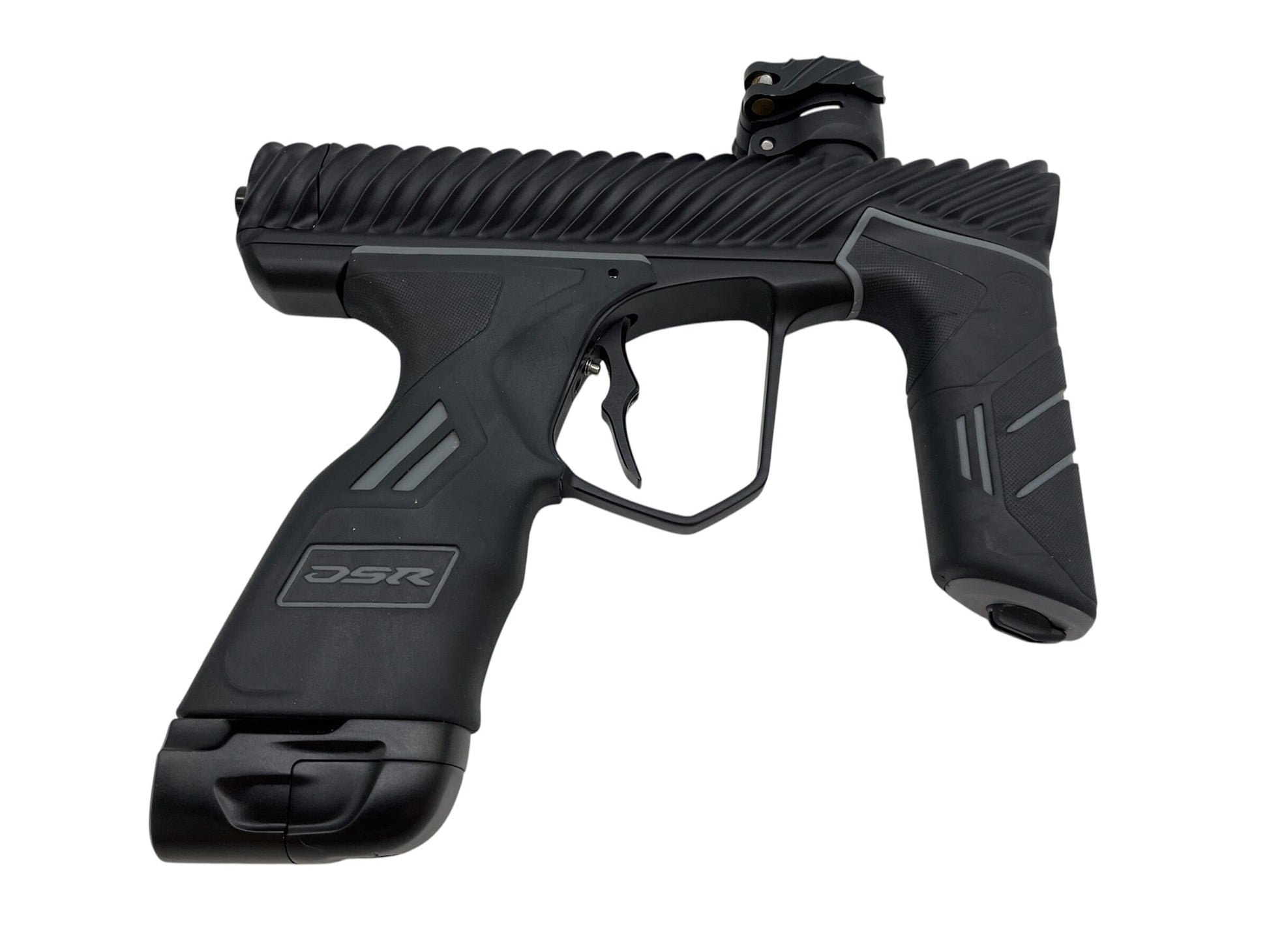 Used Dye DSR+ TWISTER Dust Black W/ Slaps2 Paintball Gun Paintball Gun from CPXBrosPaintball Buy/Sell/Trade Paintball Markers, New Paintball Guns, Paintball Hoppers, Paintball Masks, and Hormesis Headbands