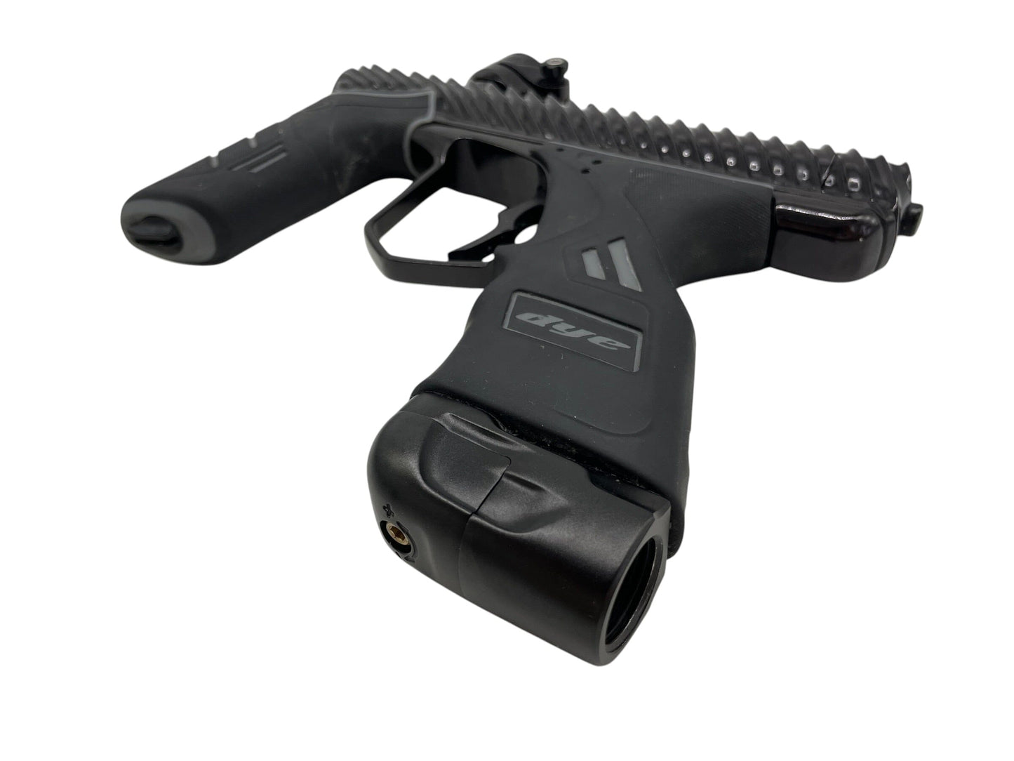 Used Dye DSR+ TWISTER Gloss Black W/ Slaps2 Paintball Gun Paintball Gun from CPXBrosPaintball Buy/Sell/Trade Paintball Markers, New Paintball Guns, Paintball Hoppers, Paintball Masks, and Hormesis Headbands