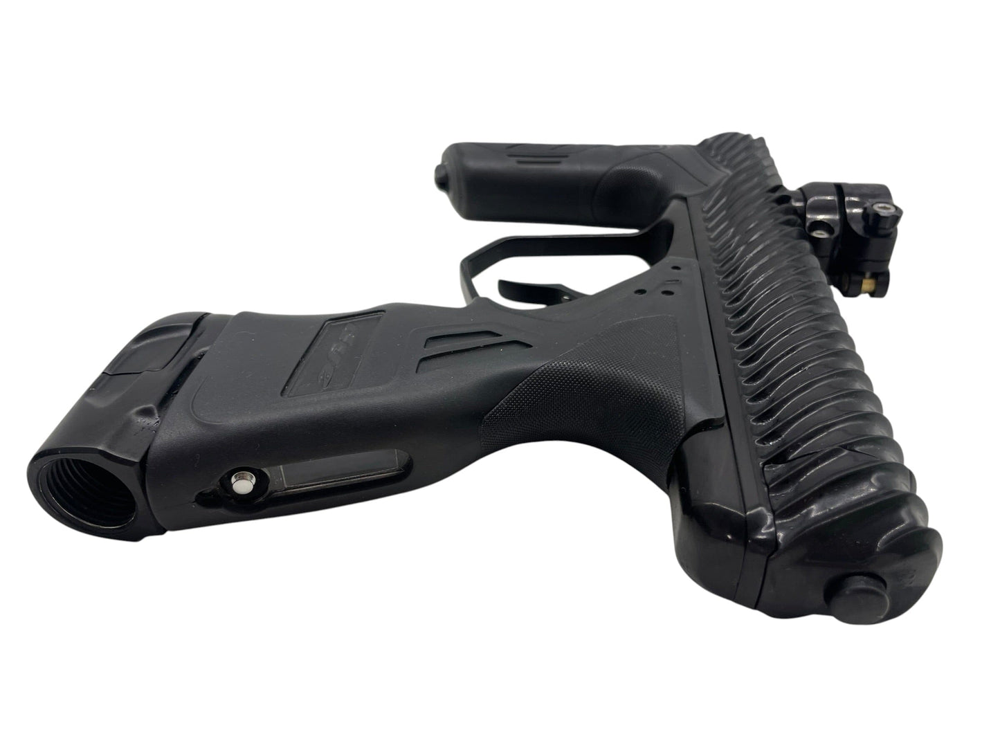 Used Dye DSR+ TWISTER Midnight W/ Slaps2 Paintball Gun Paintball Gun from CPXBrosPaintball Buy/Sell/Trade Paintball Markers, New Paintball Guns, Paintball Hoppers, Paintball Masks, and Hormesis Headbands