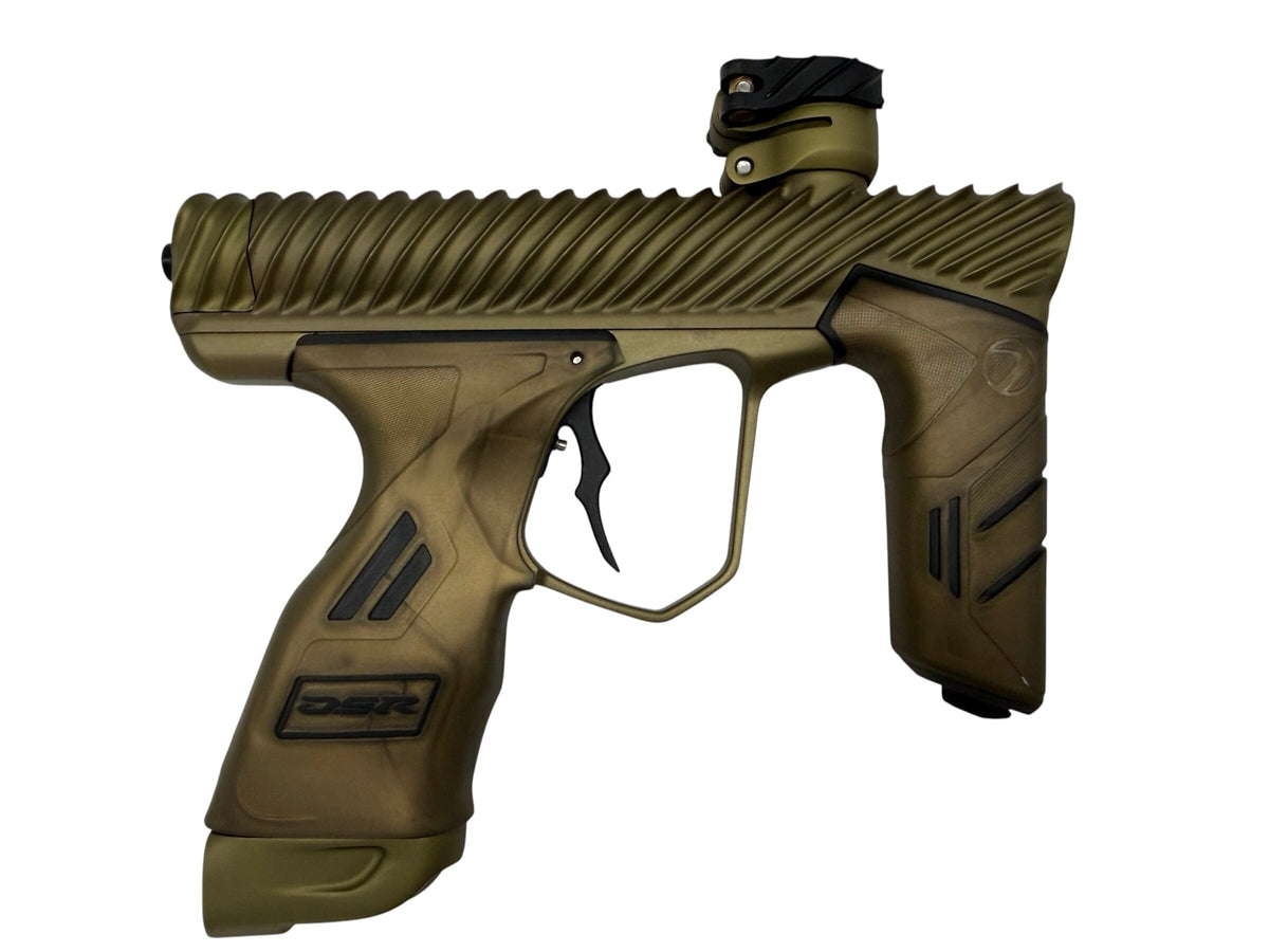 Used Dye DSR+ TWISTER Olive Paintball Gun Paintball Gun from CPXBrosPaintball Buy/Sell/Trade Paintball Markers, New Paintball Guns, Paintball Hoppers, Paintball Masks, and Hormesis Headbands