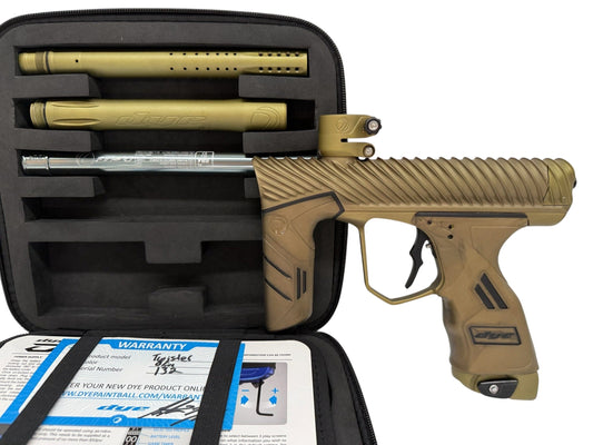 Used Dye DSR+ TWISTER Olive Paintball Gun Paintball Gun from CPXBrosPaintball Buy/Sell/Trade Paintball Markers, New Paintball Guns, Paintball Hoppers, Paintball Masks, and Hormesis Headbands