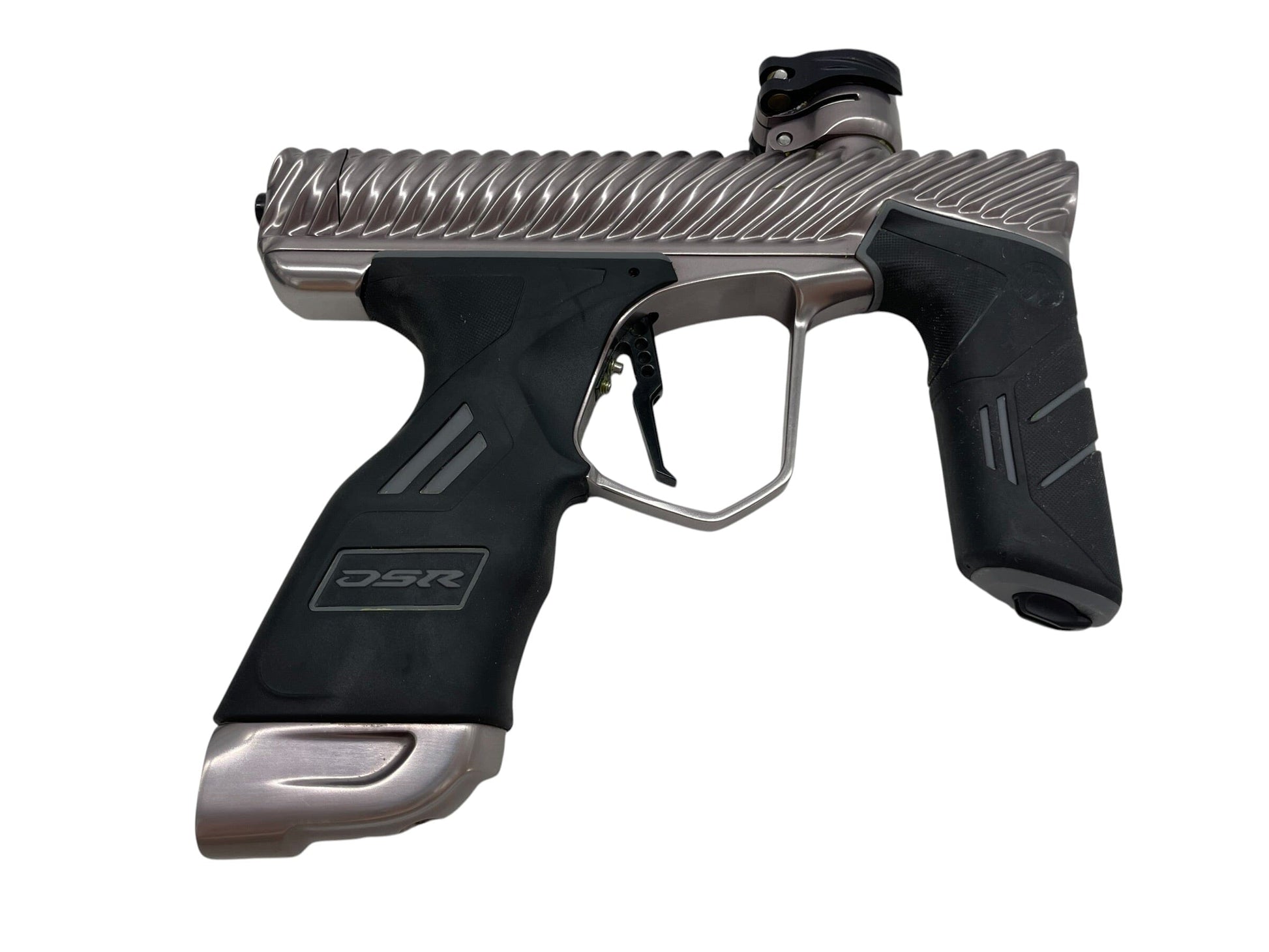 Used Dye DSR+ TWISTER Pewter Paintball Gun Paintball Gun from CPXBrosPaintball Buy/Sell/Trade Paintball Markers, New Paintball Guns, Paintball Hoppers, Paintball Masks, and Hormesis Headbands