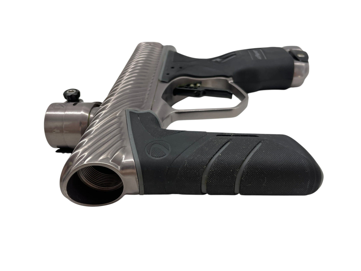 Used Dye DSR+ TWISTER Pewter Paintball Gun Paintball Gun from CPXBrosPaintball Buy/Sell/Trade Paintball Markers, New Paintball Guns, Paintball Hoppers, Paintball Masks, and Hormesis Headbands
