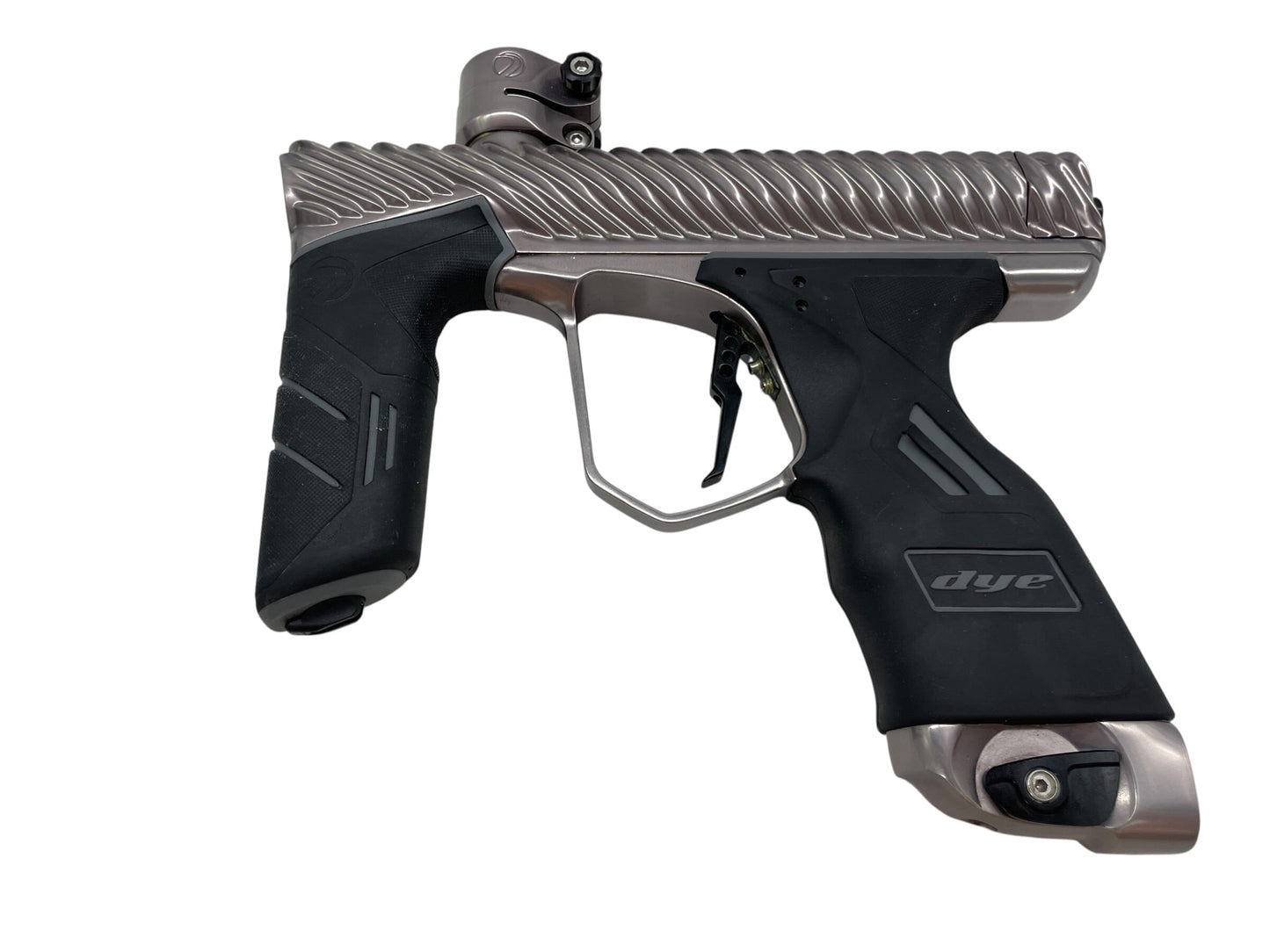 Used Dye DSR+ TWISTER Pewter Paintball Gun Paintball Gun from CPXBrosPaintball Buy/Sell/Trade Paintball Markers, New Paintball Guns, Paintball Hoppers, Paintball Masks, and Hormesis Headbands
