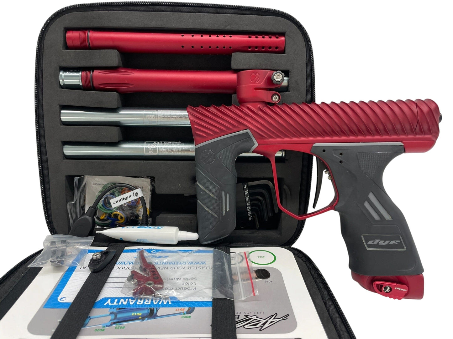 Used Dye Dsr+ TWISTER Red Paintball Gun Paintball Gun from CPXBrosPaintball Buy/Sell/Trade Paintball Markers, New Paintball Guns, Paintball Hoppers, Paintball Masks, and Hormesis Headbands