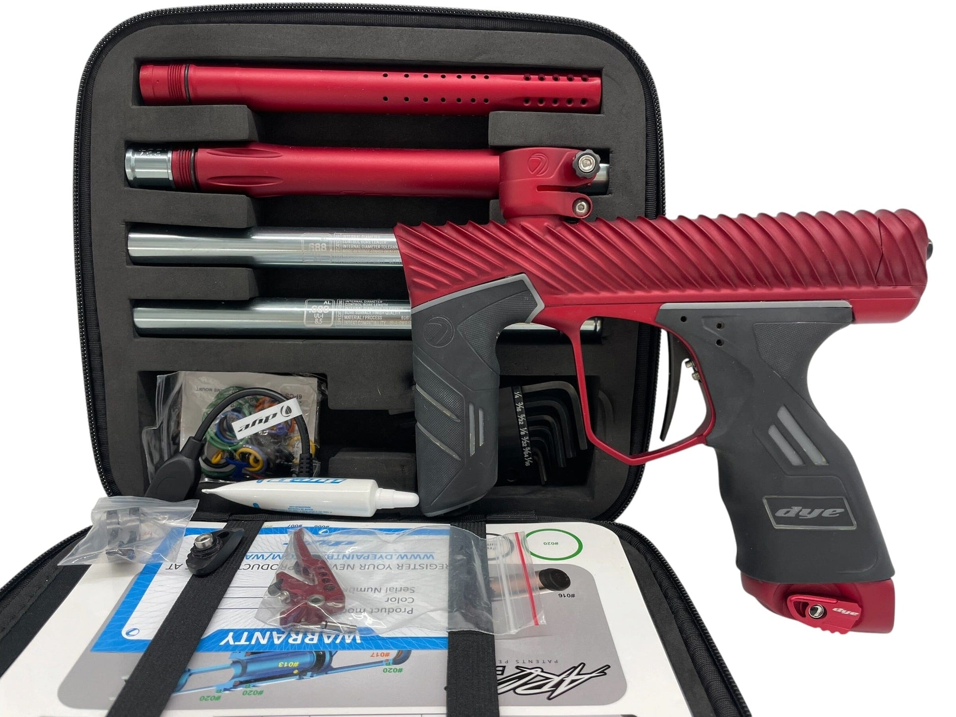 Used Dye Dsr+ TWISTER Red Paintball Gun Paintball Gun from CPXBrosPaintball Buy/Sell/Trade Paintball Markers, New Paintball Guns, Paintball Hoppers, Paintball Masks, and Hormesis Headbands