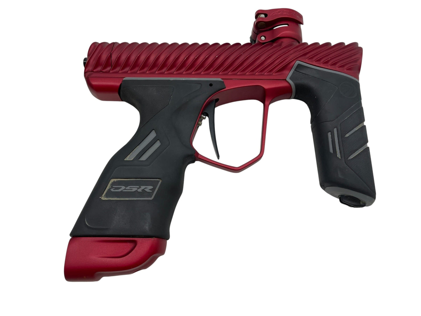 Used Dye Dsr+ TWISTER Red Paintball Gun Paintball Gun from CPXBrosPaintball Buy/Sell/Trade Paintball Markers, New Paintball Guns, Paintball Hoppers, Paintball Masks, and Hormesis Headbands