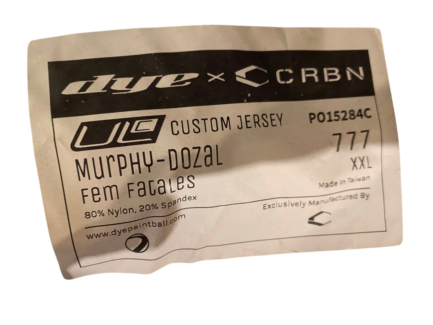 Used Dye Fem Fatales 777 Paintball Jersey : Size 2XL Paintball Gun from CPXBrosPaintball Buy/Sell/Trade Paintball Markers, New Paintball Guns, Paintball Hoppers, Paintball Masks, and Hormesis Headbands