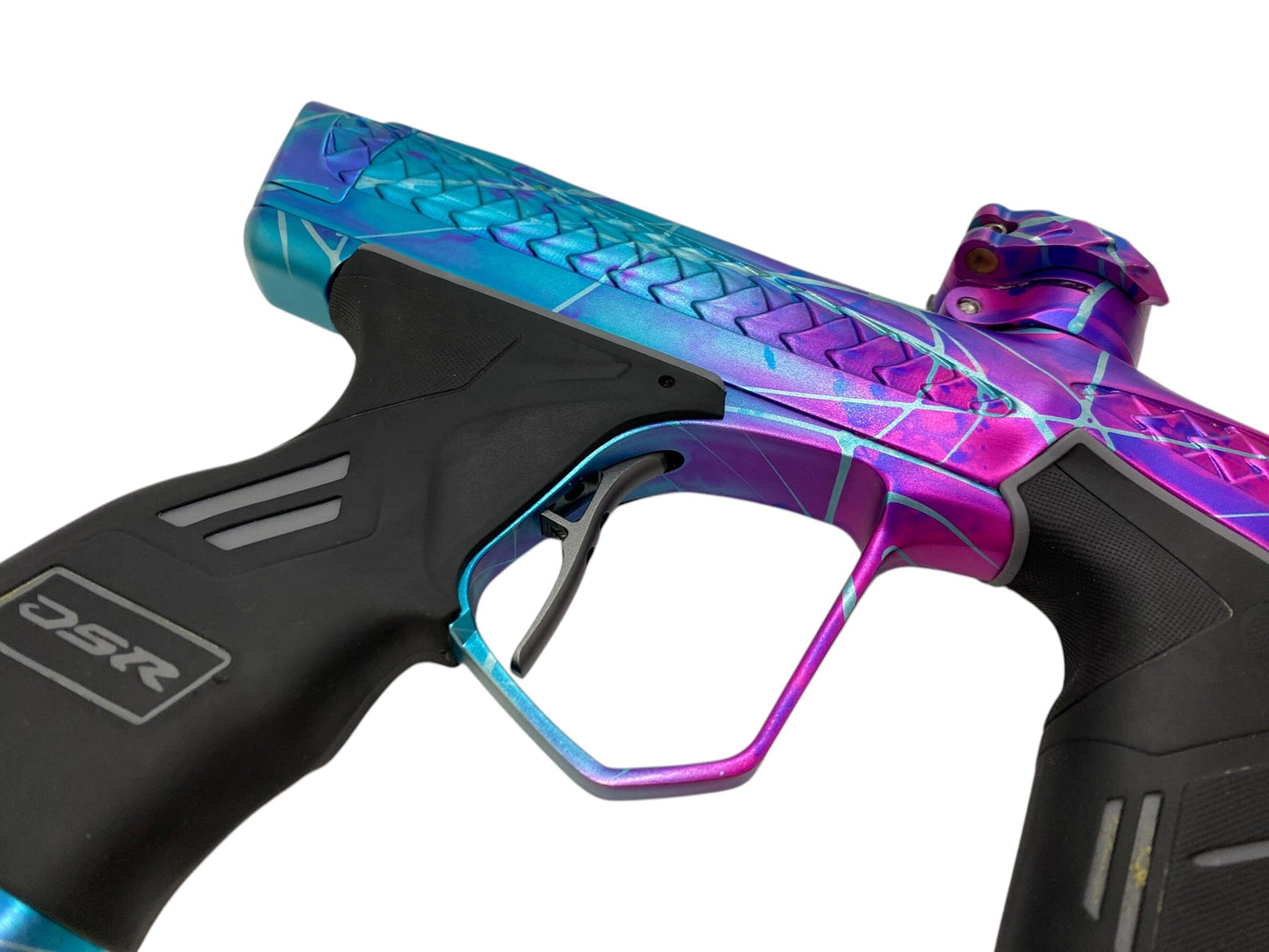 Used Dye FreefFlow Trix Dsr+ Fade/Splash Paintball Gun W/Mech Frame Paintball Gun from CPXBrosPaintball Buy/Sell/Trade Paintball Markers, New Paintball Guns, Paintball Hoppers, Paintball Masks, and Hormesis Headbands