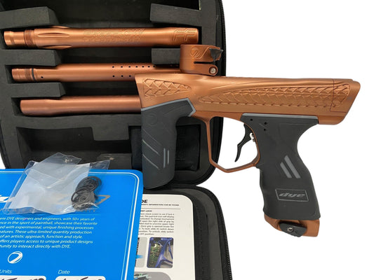 Used Dye FreeFlow Dsr+ Bronze/BrownPaintball Gun Paintball Gun from CPXBrosPaintball Buy/Sell/Trade Paintball Markers, New Paintball Guns, Paintball Hoppers, Paintball Masks, and Hormesis Headbands