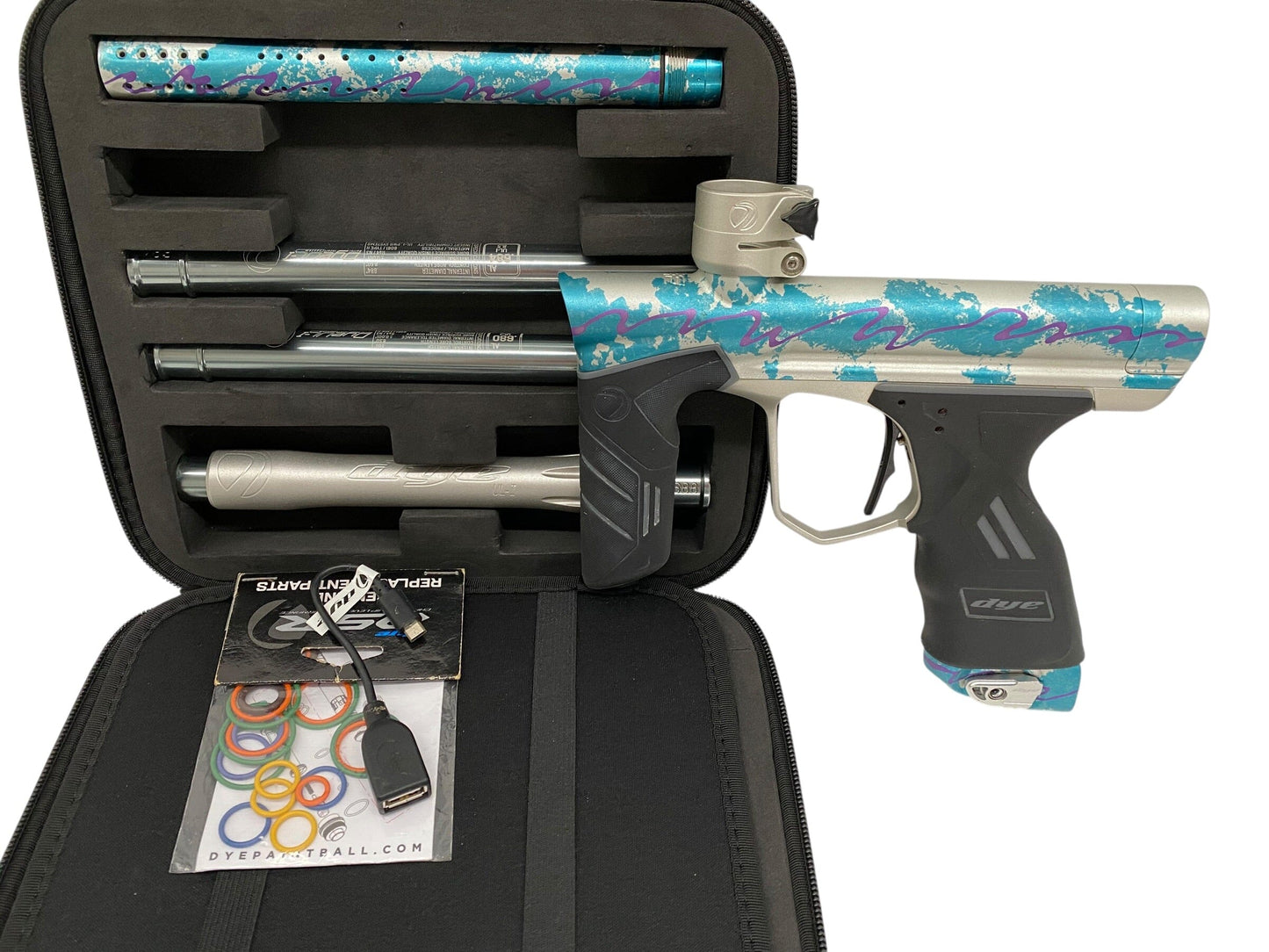 Used Dye FREEFLOW Pipe Dsr+ Paintball Gun Paintball Gun from CPXBrosPaintball Buy/Sell/Trade Paintball Markers, New Paintball Guns, Paintball Hoppers, Paintball Masks, and Hormesis Headbands