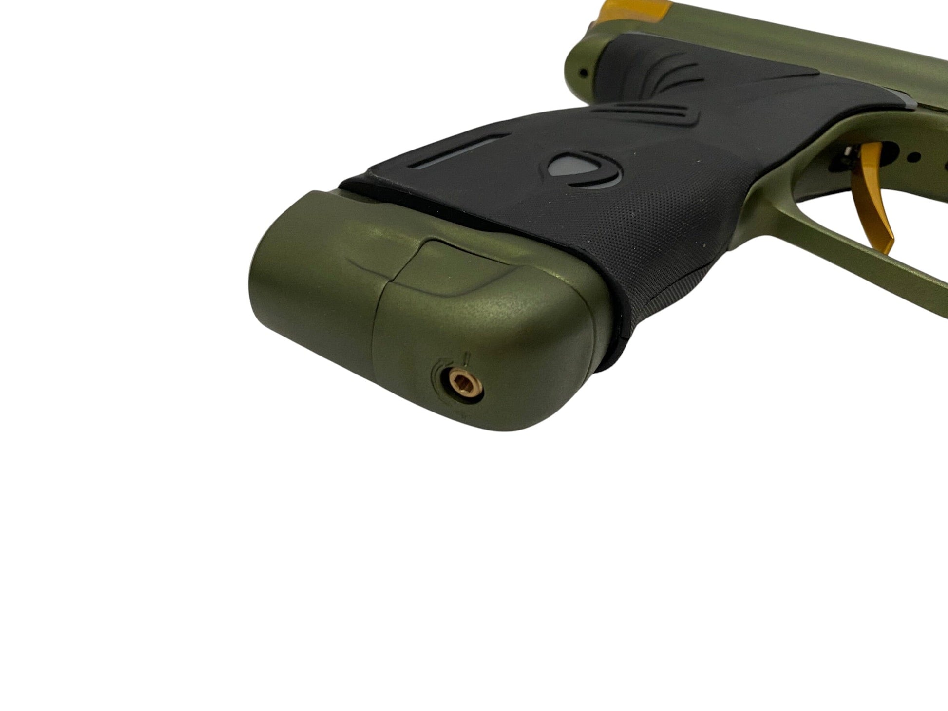 Used DYE FREEFLOW PIPE MXR Green/Gold Paintball Gun (With Updated V3 Parts) Paintball Gun from CPXBrosPaintball Buy/Sell/Trade Paintball Markers, New Paintball Guns, Paintball Hoppers, Paintball Masks, and Hormesis Headbands