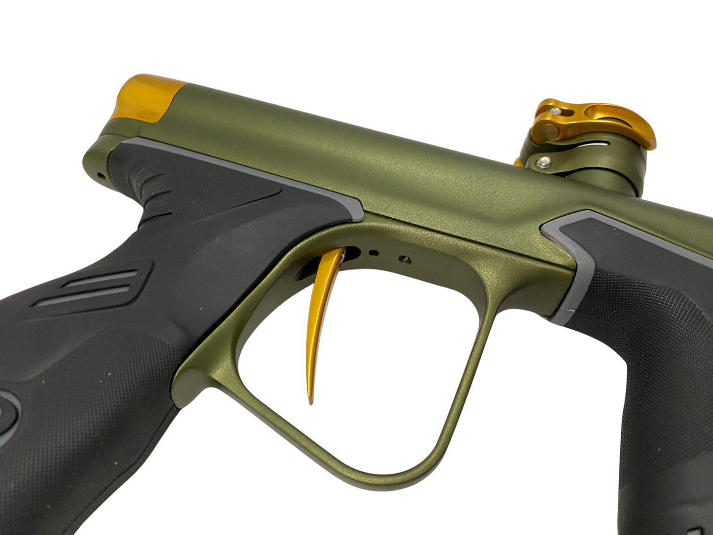 Used DYE FREEFLOW PIPE MXR Green/Gold Paintball Gun (With Updated V3 Parts) Paintball Gun from CPXBrosPaintball Buy/Sell/Trade Paintball Markers, New Paintball Guns, Paintball Hoppers, Paintball Masks, and Hormesis Headbands