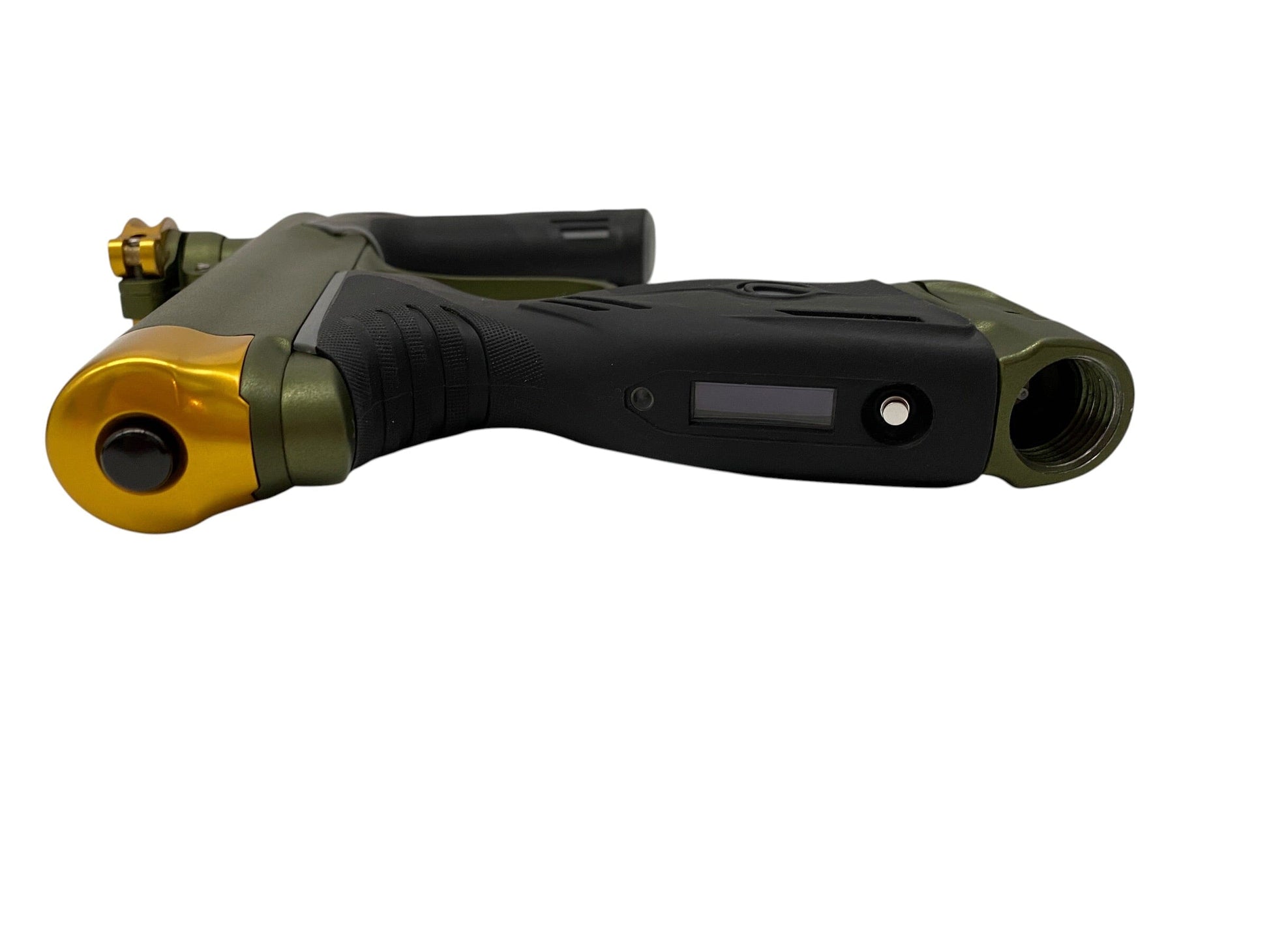 Used DYE FREEFLOW PIPE MXR Green/Gold Paintball Gun (With Updated V3 Parts) Paintball Gun from CPXBrosPaintball Buy/Sell/Trade Paintball Markers, New Paintball Guns, Paintball Hoppers, Paintball Masks, and Hormesis Headbands