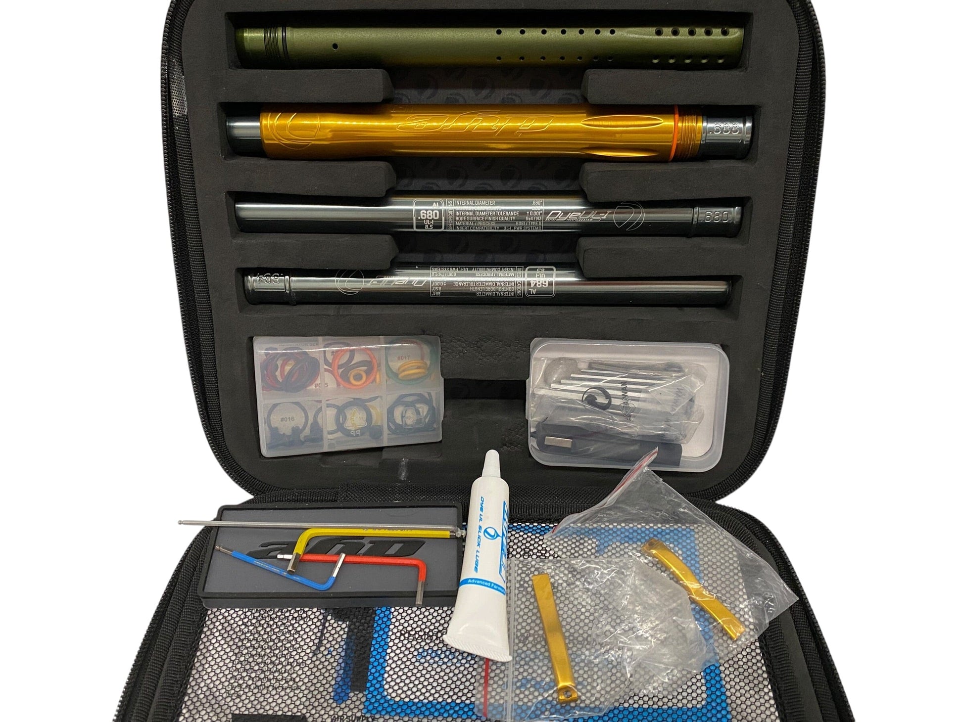 Used DYE FREEFLOW PIPE MXR Green/Gold Paintball Gun (With Updated V3 Parts) Paintball Gun from CPXBrosPaintball Buy/Sell/Trade Paintball Markers, New Paintball Guns, Paintball Hoppers, Paintball Masks, and Hormesis Headbands