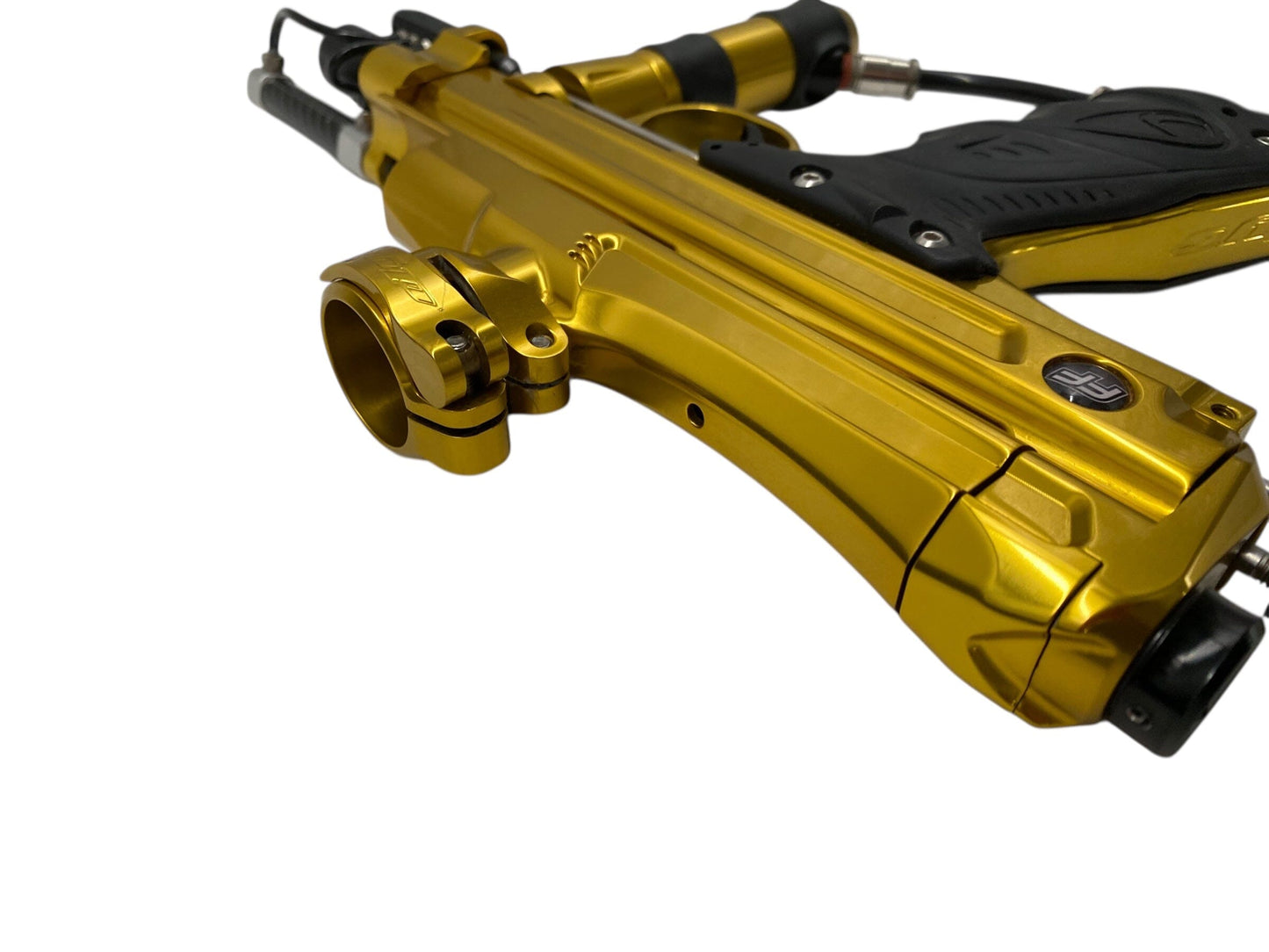 Used Dye Freeflow Reflex Autococker Paintball Gun Gold Paintball Gun from CPXBrosPaintball Buy/Sell/Trade Paintball Markers, New Paintball Guns, Paintball Hoppers, Paintball Masks, and Hormesis Headbands