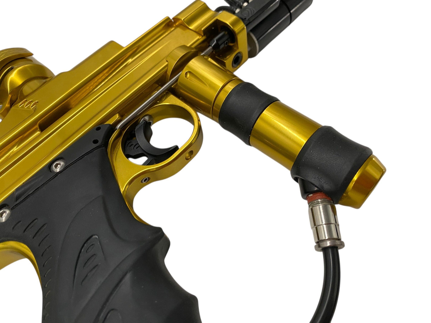 Used Dye Freeflow Reflex Autococker Paintball Gun Gold Paintball Gun from CPXBrosPaintball Buy/Sell/Trade Paintball Markers, New Paintball Guns, Paintball Hoppers, Paintball Masks, and Hormesis Headbands