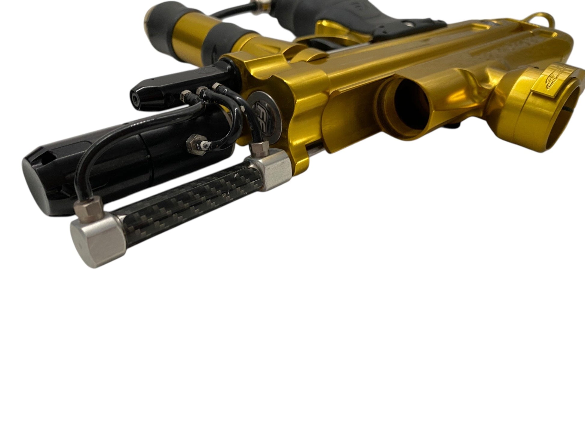 Used Dye Freeflow Reflex Autococker Paintball Gun Gold Paintball Gun from CPXBrosPaintball Buy/Sell/Trade Paintball Markers, New Paintball Guns, Paintball Hoppers, Paintball Masks, and Hormesis Headbands