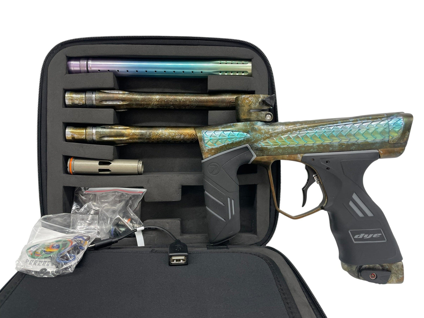 Used Dye FreeFlow Trix Dsr+ Custom Ano Paintball Gun Paintball Gun from CPXBrosPaintball Buy/Sell/Trade Paintball Markers, New Paintball Guns, Paintball Hoppers, Paintball Masks, and Hormesis Headbands