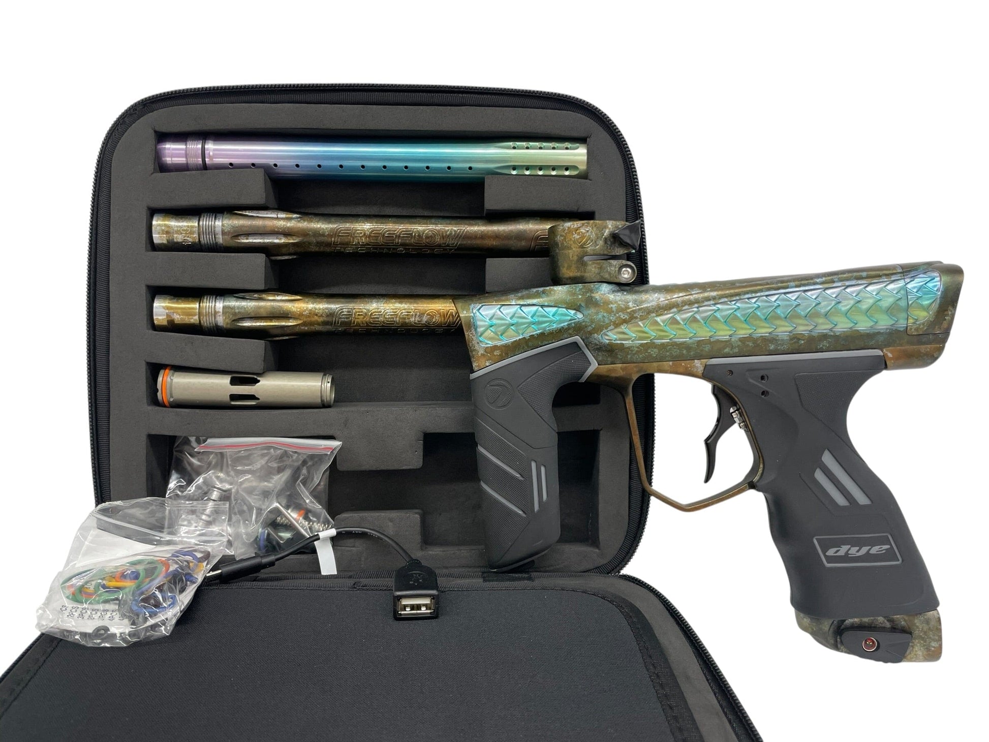 Used Dye FreeFlow Trix Dsr+ Custom Ano Paintball Gun Paintball Gun from CPXBrosPaintball Buy/Sell/Trade Paintball Markers, New Paintball Guns, Paintball Hoppers, Paintball Masks, and Hormesis Headbands