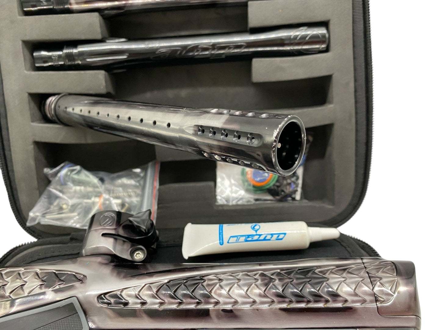 Used Dye Freeflow Trix Dsr+ Paintball Gun with Mech Frame Paintball Gun from CPXBrosPaintball Buy/Sell/Trade Paintball Markers, New Paintball Guns, Paintball Hoppers, Paintball Masks, and Hormesis Headbands