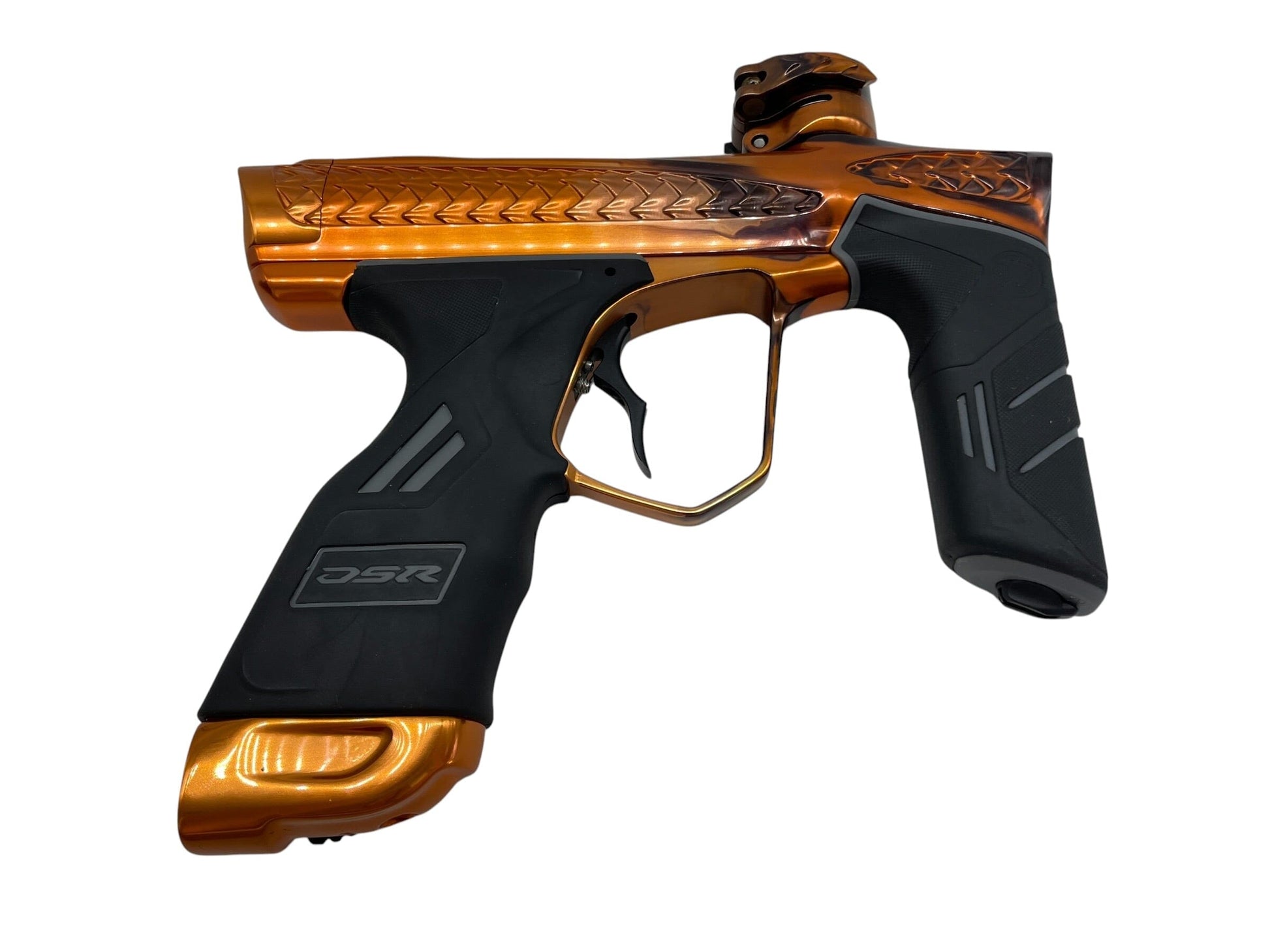 Used Dye FreeFlow Trix Gloss "Burnt Orange" Paintball Gun Paintball Gun from CPXBrosPaintball Buy/Sell/Trade Paintball Markers, New Paintball Guns, Paintball Hoppers, Paintball Masks, and Hormesis Headbands