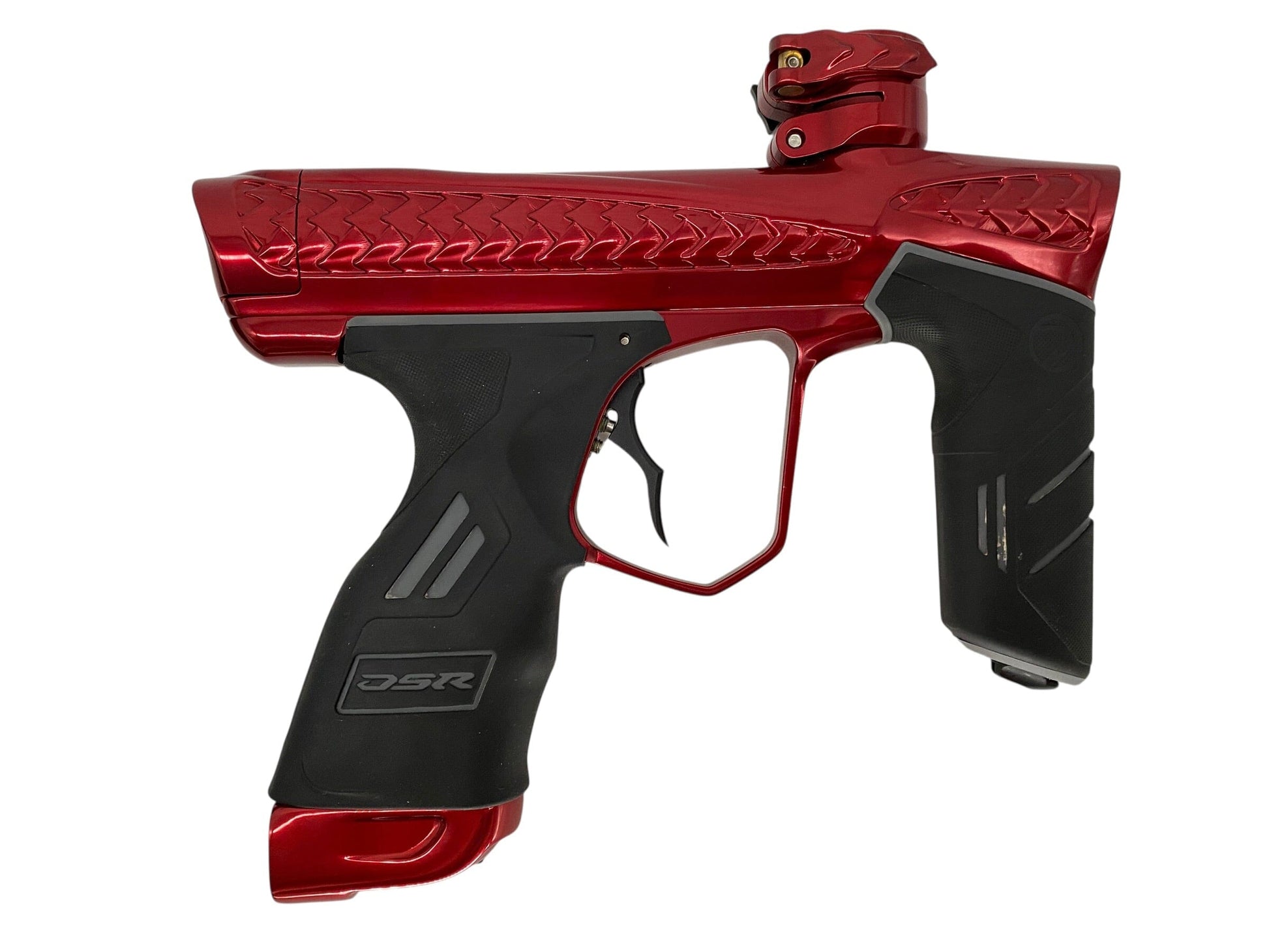 Used Dye FreeFlow Trix Gloss Red Paintball Gun Paintball Gun from CPXBrosPaintball Buy/Sell/Trade Paintball Markers, New Paintball Guns, Paintball Hoppers, Paintball Masks, and Hormesis Headbands