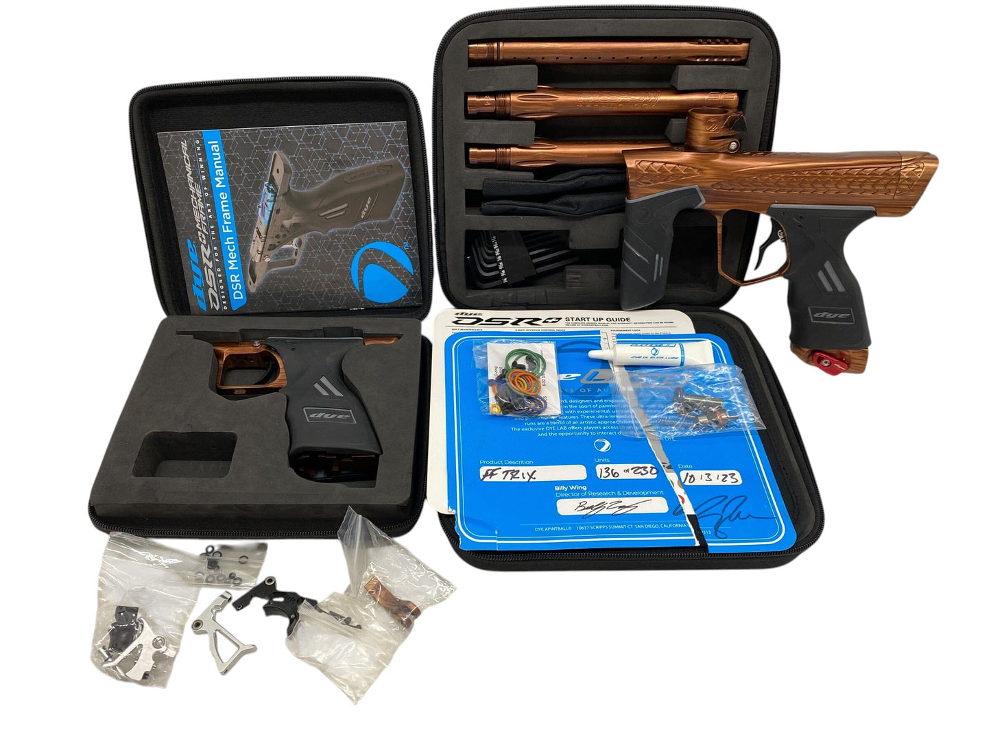 Used Dye Freeflow Trix "Wood Grain" Dsr+ Paintball Gun with Mech Frame Paintball Gun from CPXBrosPaintball Buy/Sell/Trade Paintball Markers, New Paintball Guns, Paintball Hoppers, Paintball Masks, and Hormesis Headbands