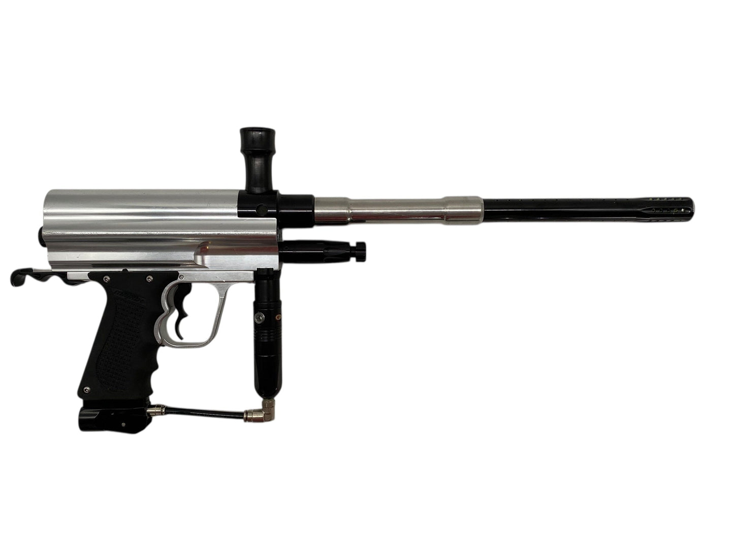 Used Dye Gen E Paintball Gun Silver Paintball Gun from CPXBrosPaintball Buy/Sell/Trade Paintball Markers, New Paintball Guns, Paintball Hoppers, Paintball Masks, and Hormesis Headbands