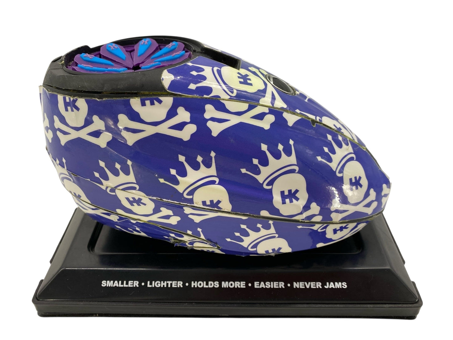 Used Dye Hk Army Wrap Paintball Hopper Loader Paintball Gun from CPXBrosPaintball Buy/Sell/Trade Paintball Markers, New Paintball Guns, Paintball Hoppers, Paintball Masks, and Hormesis Headbands