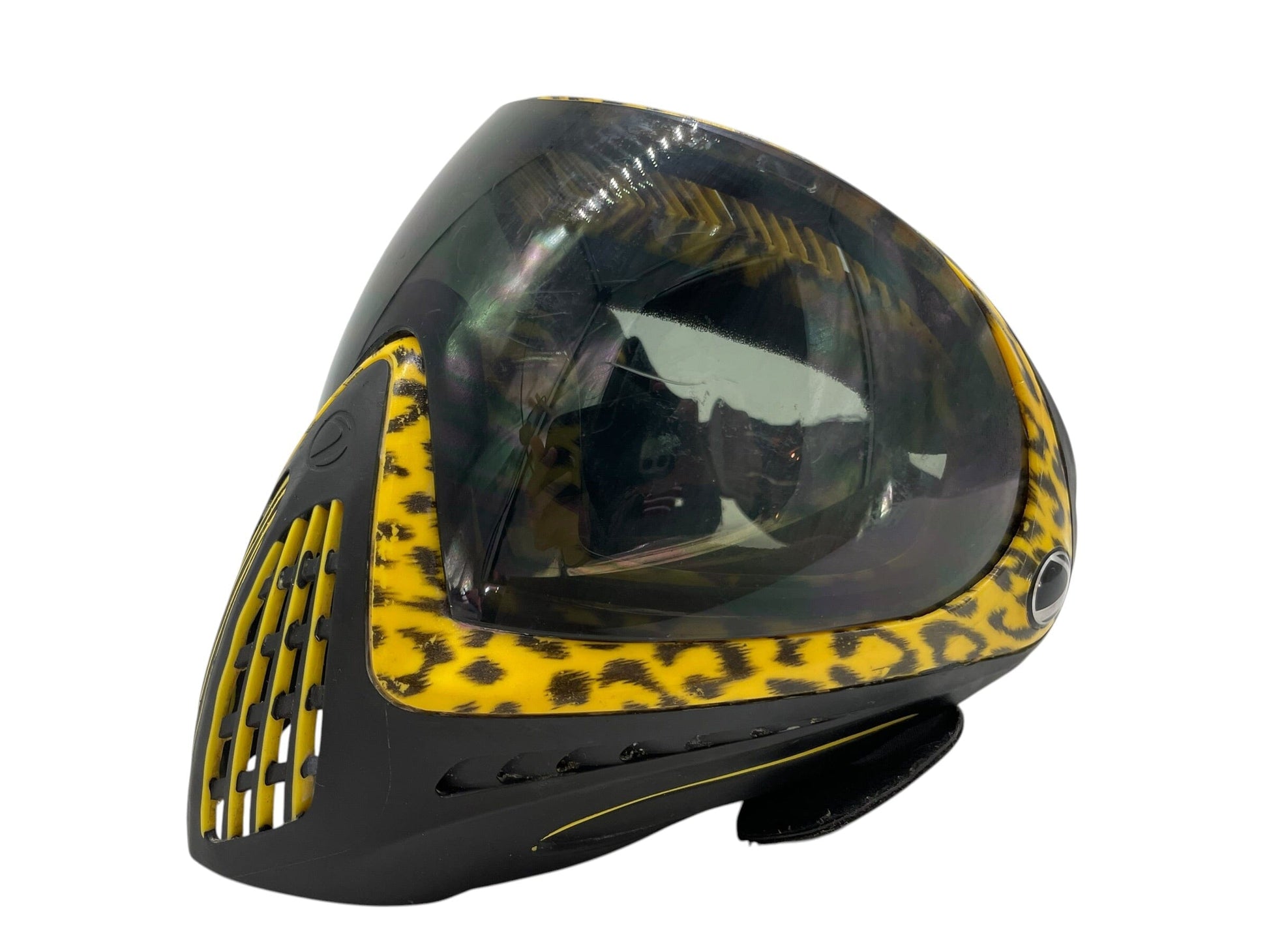 Used Dye i4 Black/Leopard Paintball Mask Goggles Paintball Gun from CPXBrosPaintball Buy/Sell/Trade Paintball Markers, New Paintball Guns, Paintball Hoppers, Paintball Masks, and Hormesis Headbands