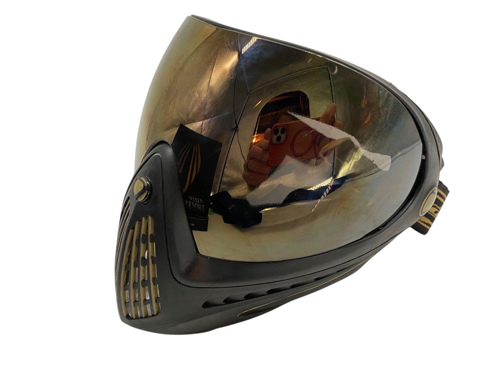 Used Dye i4 Paintball Mask Goggles : Black/Gold Paintball Gun from CPXBrosPaintball Buy/Sell/Trade Paintball Markers, New Paintball Guns, Paintball Hoppers, Paintball Masks, and Hormesis Headbands