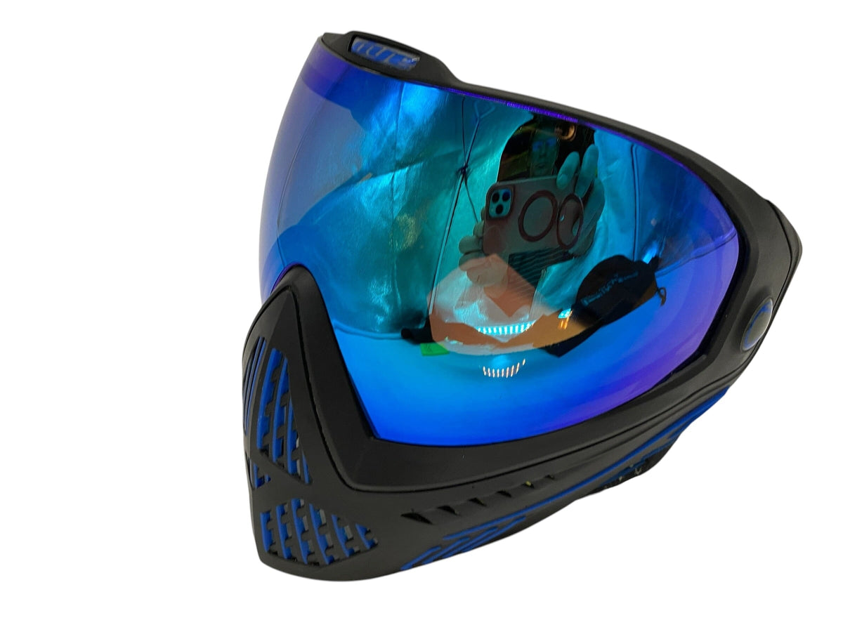 Used Dye i5 Paintball Mask Goggles Black Blue Paintball Gun from CPXBrosPaintball Buy/Sell/Trade Paintball Markers, New Paintball Guns, Paintball Hoppers, Paintball Masks, and Hormesis Headbands