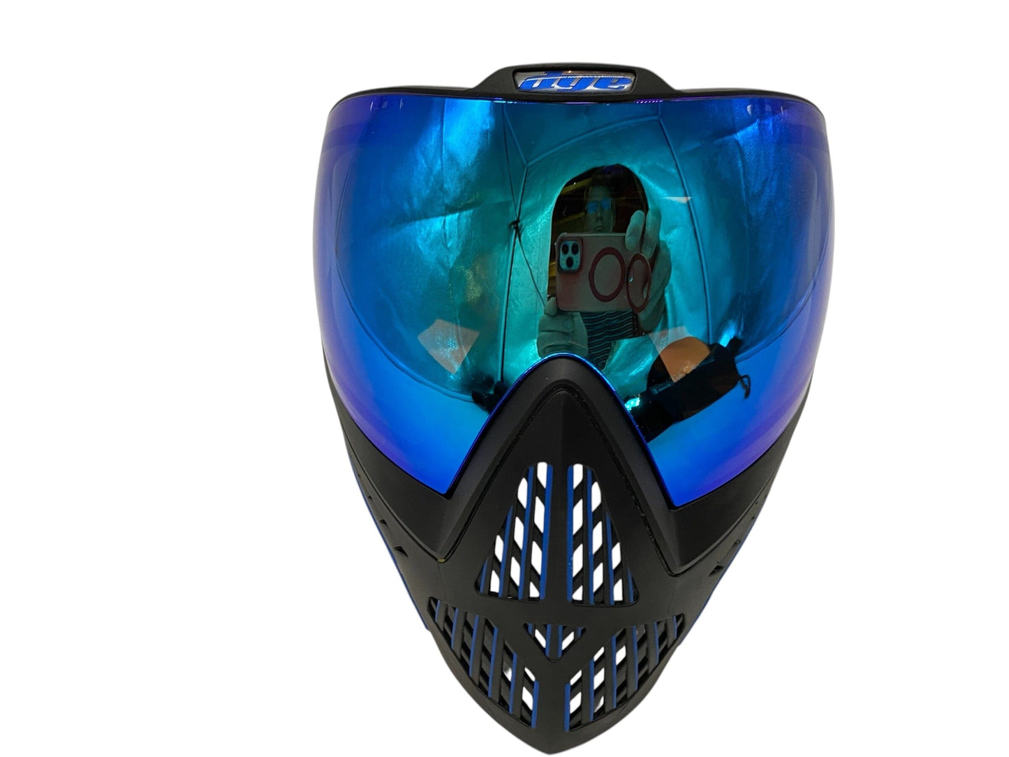 Used Dye i5 Paintball Mask Goggles Black Blue Paintball Gun from CPXBrosPaintball Buy/Sell/Trade Paintball Markers, New Paintball Guns, Paintball Hoppers, Paintball Masks, and Hormesis Headbands