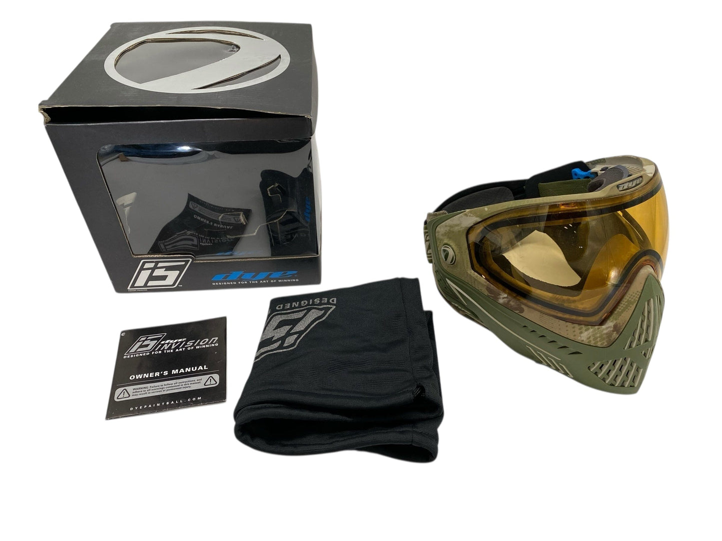 Used Dye i5 Paintball Mask Goggles Paintball Gun from CPXBrosPaintball Buy/Sell/Trade Paintball Markers, New Paintball Guns, Paintball Hoppers, Paintball Masks, and Hormesis Headbands